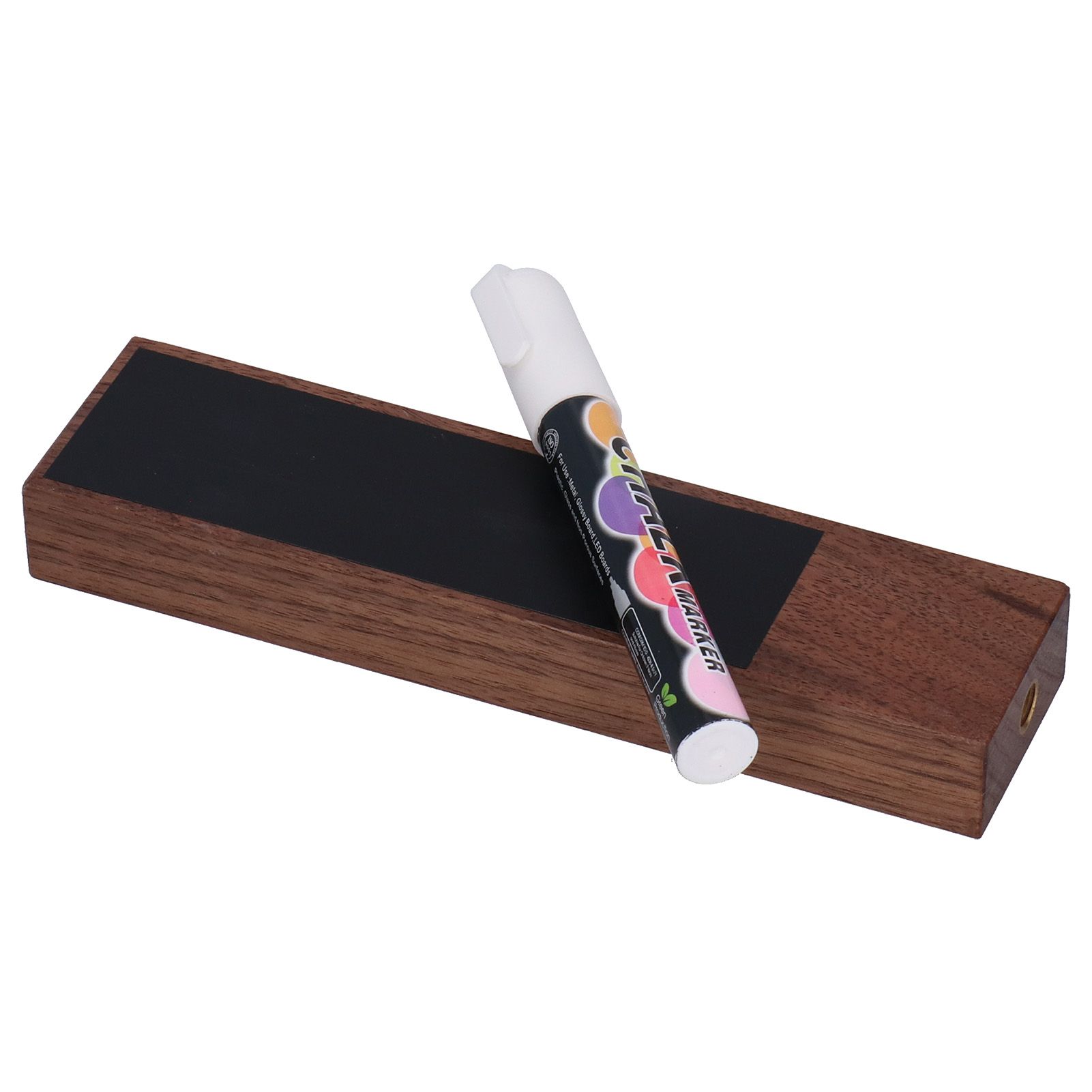 Wooden Chalkboard Craft Beer Tap Handles with Chalk for Home Brewing Kegging view 4