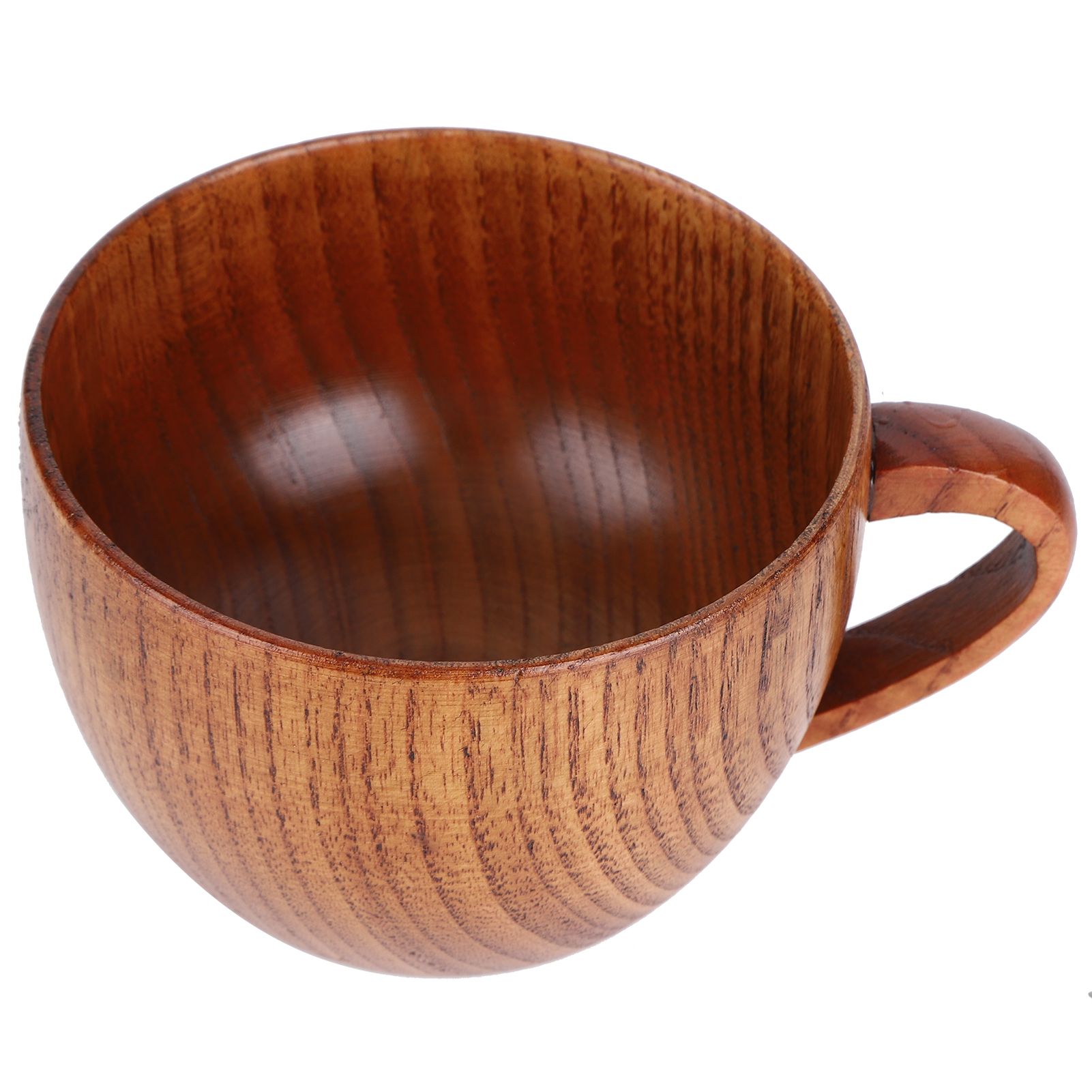 Natural Wood Cup Wooden Coffee Beer Mugs Breakfast Milk Household Drinking Cup