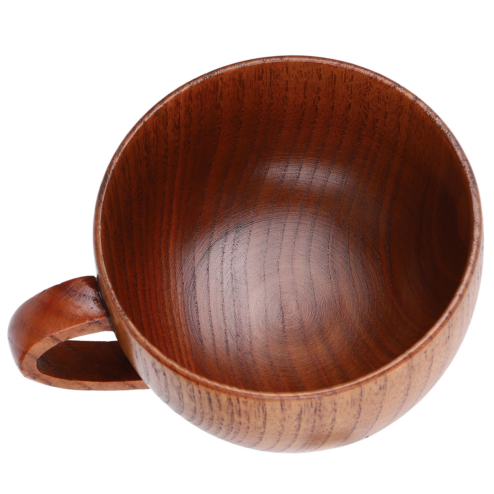 Natural Wood Cup Wooden Coffee Beer Mugs Breakfast Milk Household Drinking Cup view 6