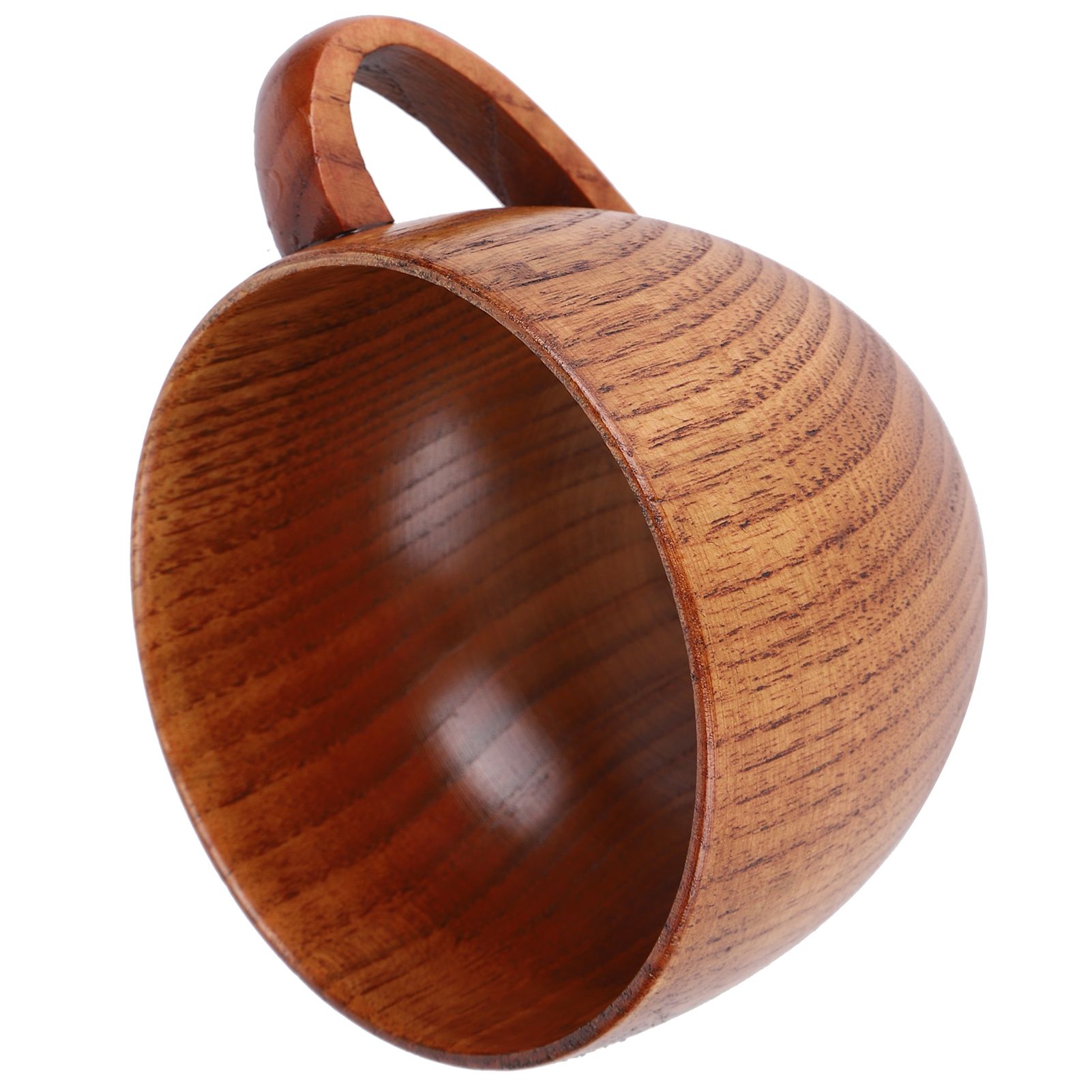 Natural Wood Cup Wooden Coffee Beer Mugs Breakfast Milk Household Drinking Cup view 7