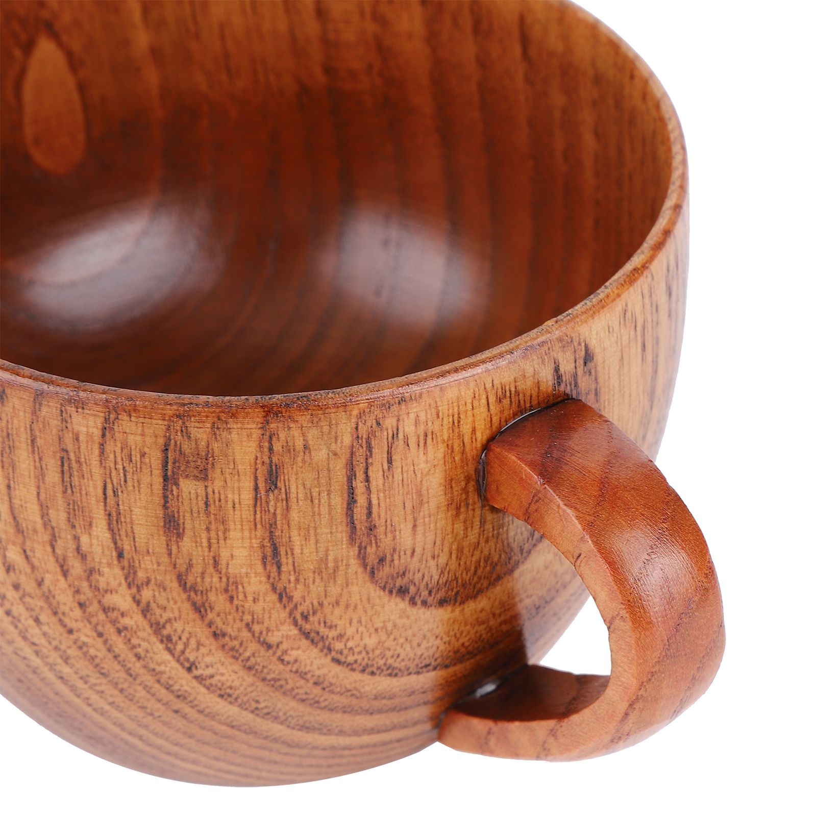 Natural Wood Cup Wooden Coffee Beer Mugs Breakfast Milk Household Drinking Cup view 11