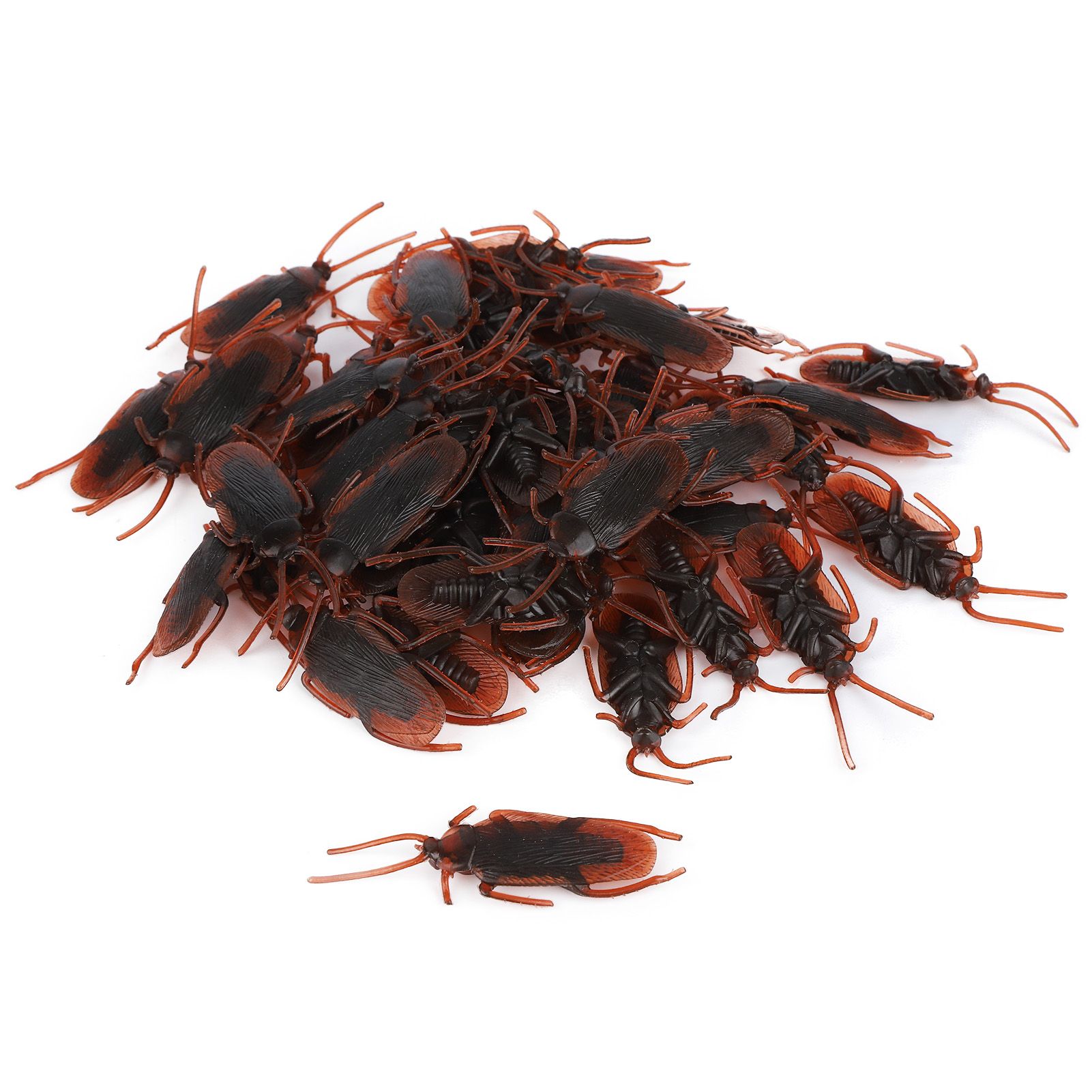 100Pcs Fake Cockroach Gifts for Party Prank Funny Trick Joke Special Halloween