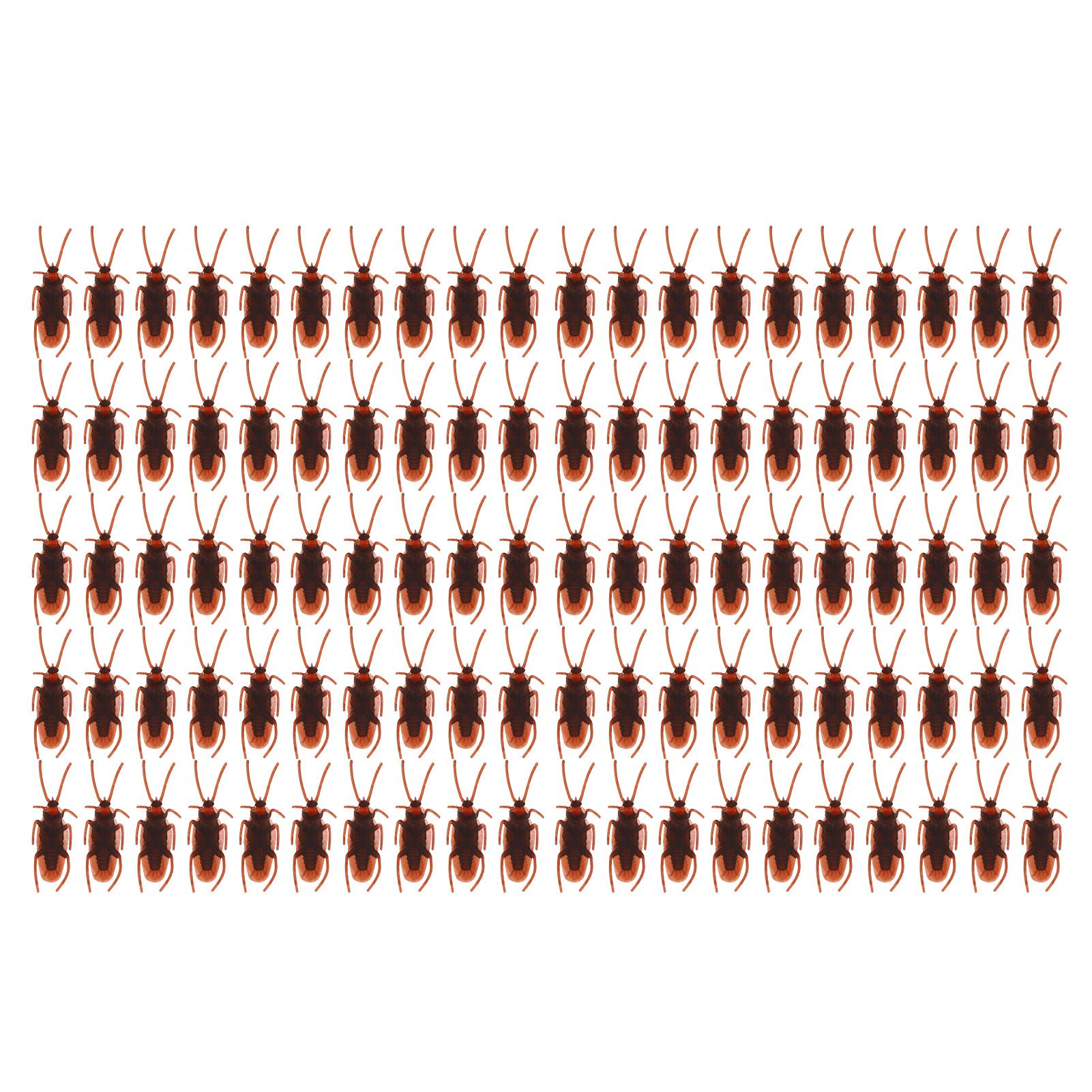 100Pcs Fake Cockroach Gifts for Party Prank Funny Trick Joke Special Halloween view 2