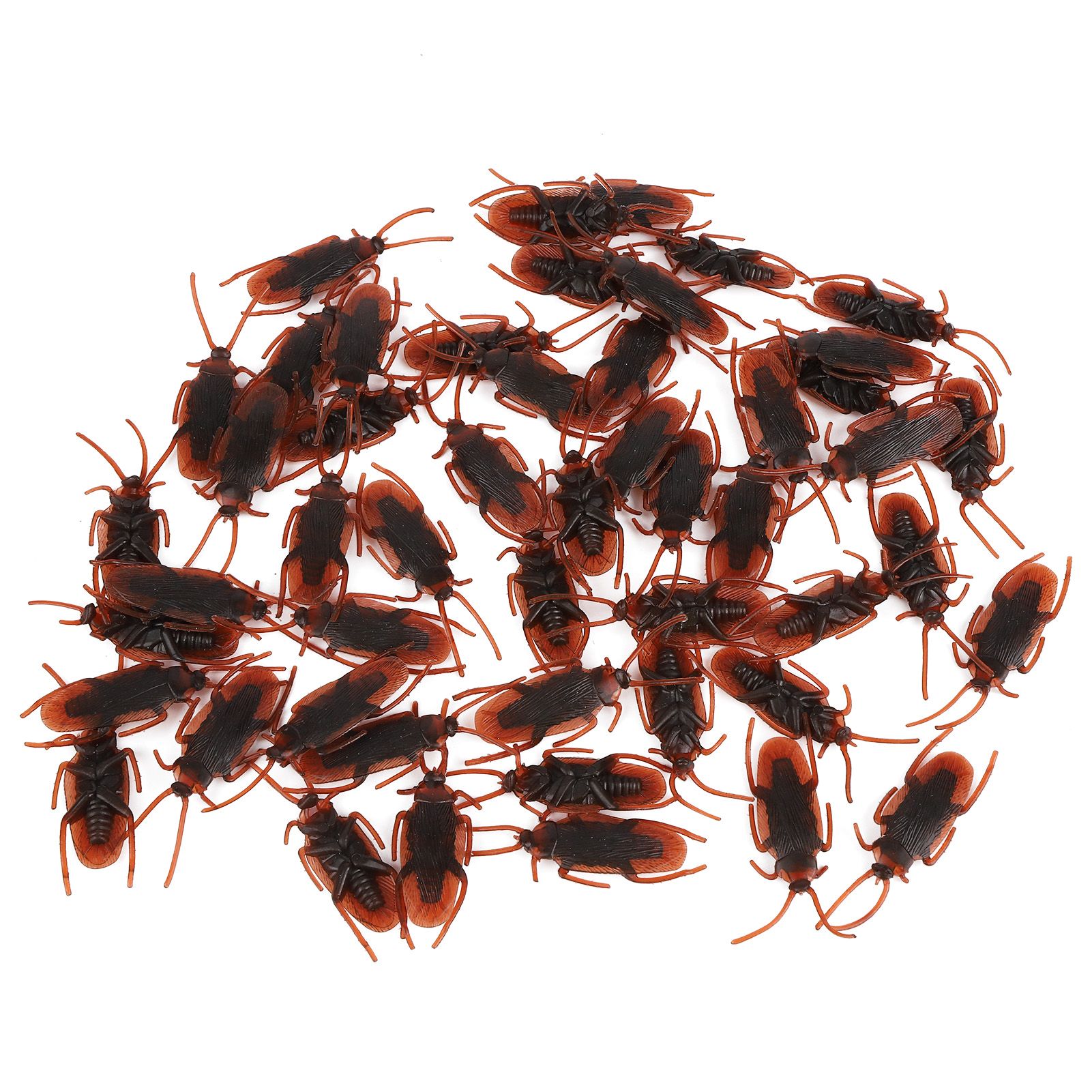 100Pcs Fake Cockroach Gifts for Party Prank Funny Trick Joke Special Halloween view 3