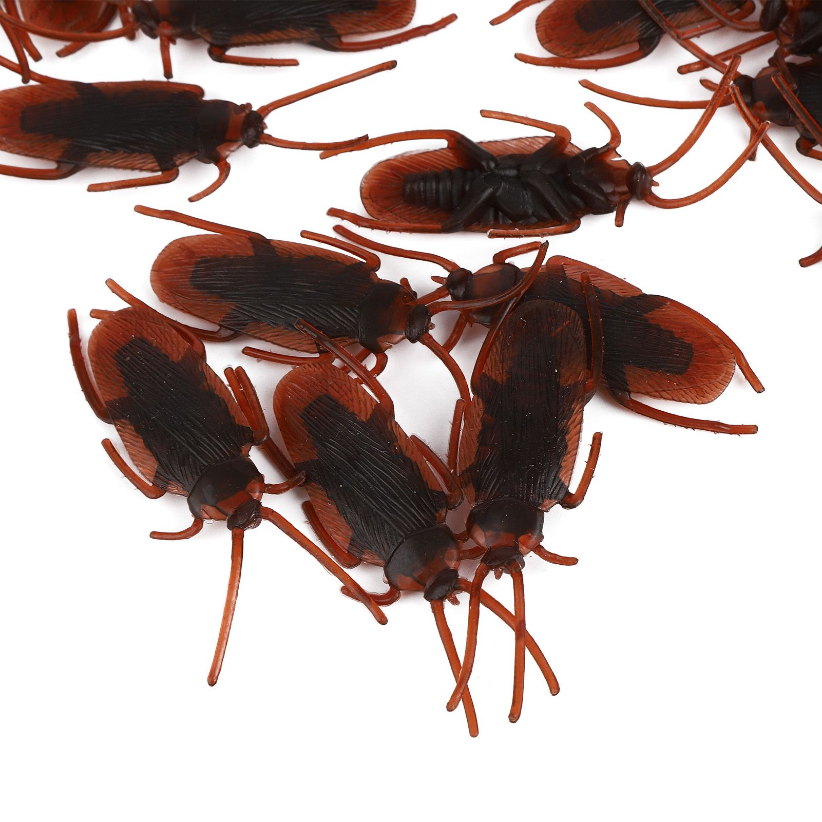 100Pcs Fake Cockroach Gifts for Party Prank Funny Trick Joke Special Halloween view 11