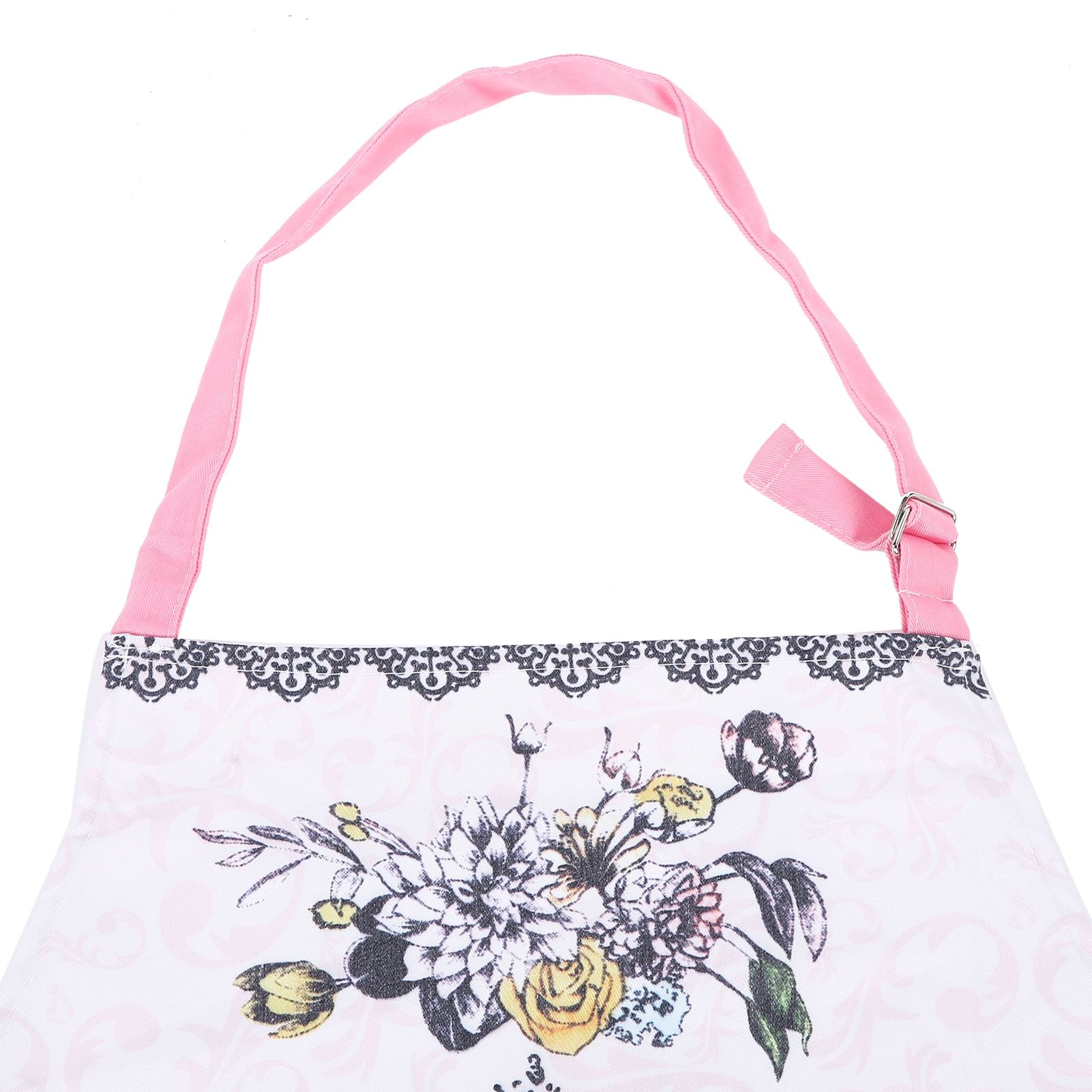 Kitchen Apron Women Men Sleeveless Cartoon Printed Household Apron for Cooking view 11