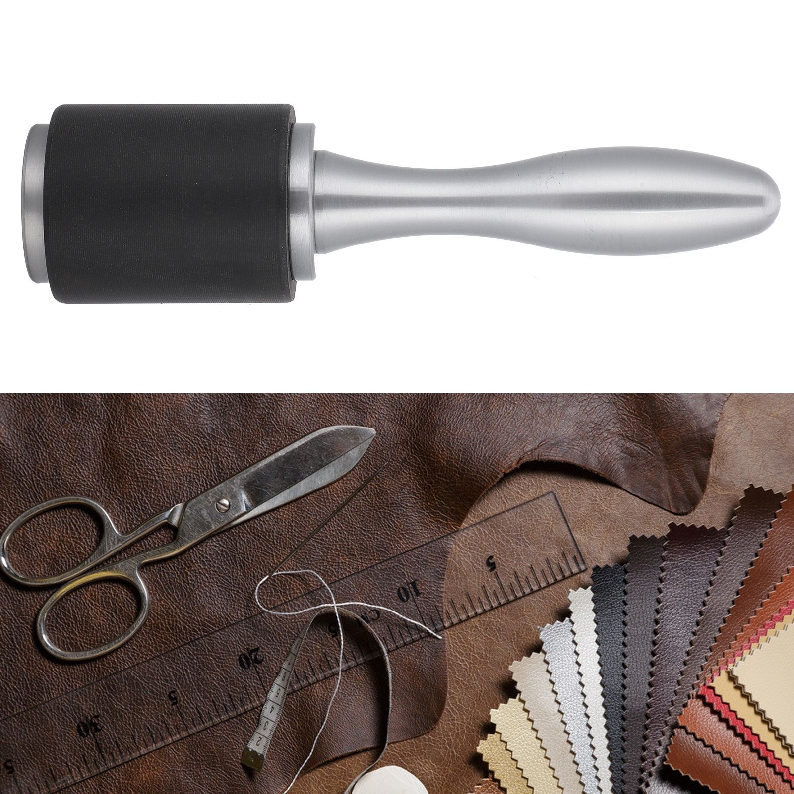 Leather Craft Hammer DIY Handcraft Hand Made Nylon Carving Engraving Punching view 10