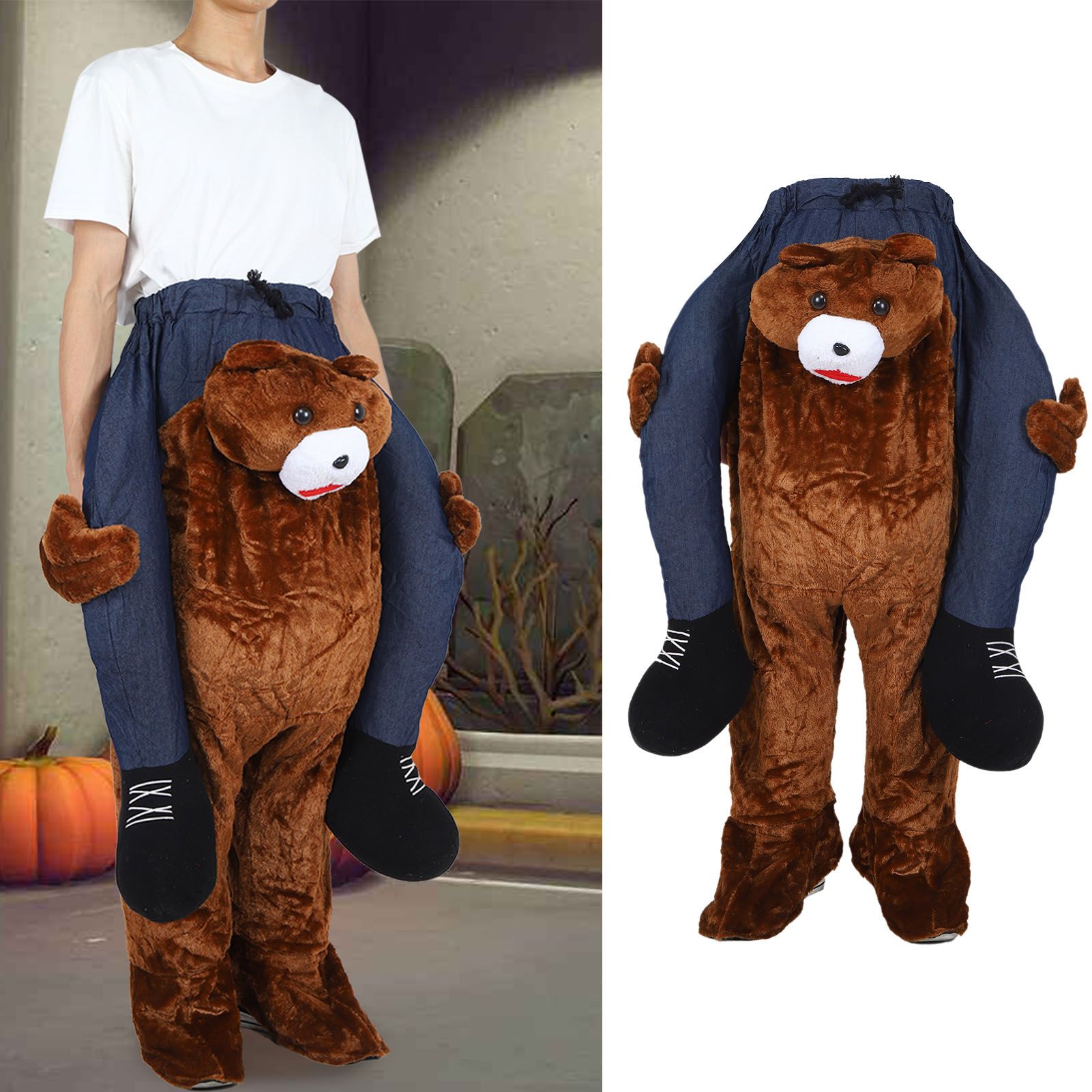Cartoon Adult Bear Costumes for Halloween Festivals Cosplay Party Decoration Props view 10