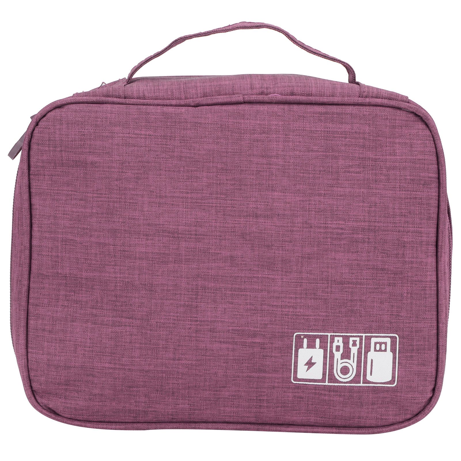 Multifunction Storage Bag Electronic Accessories Cable Cord USB Drive view 2