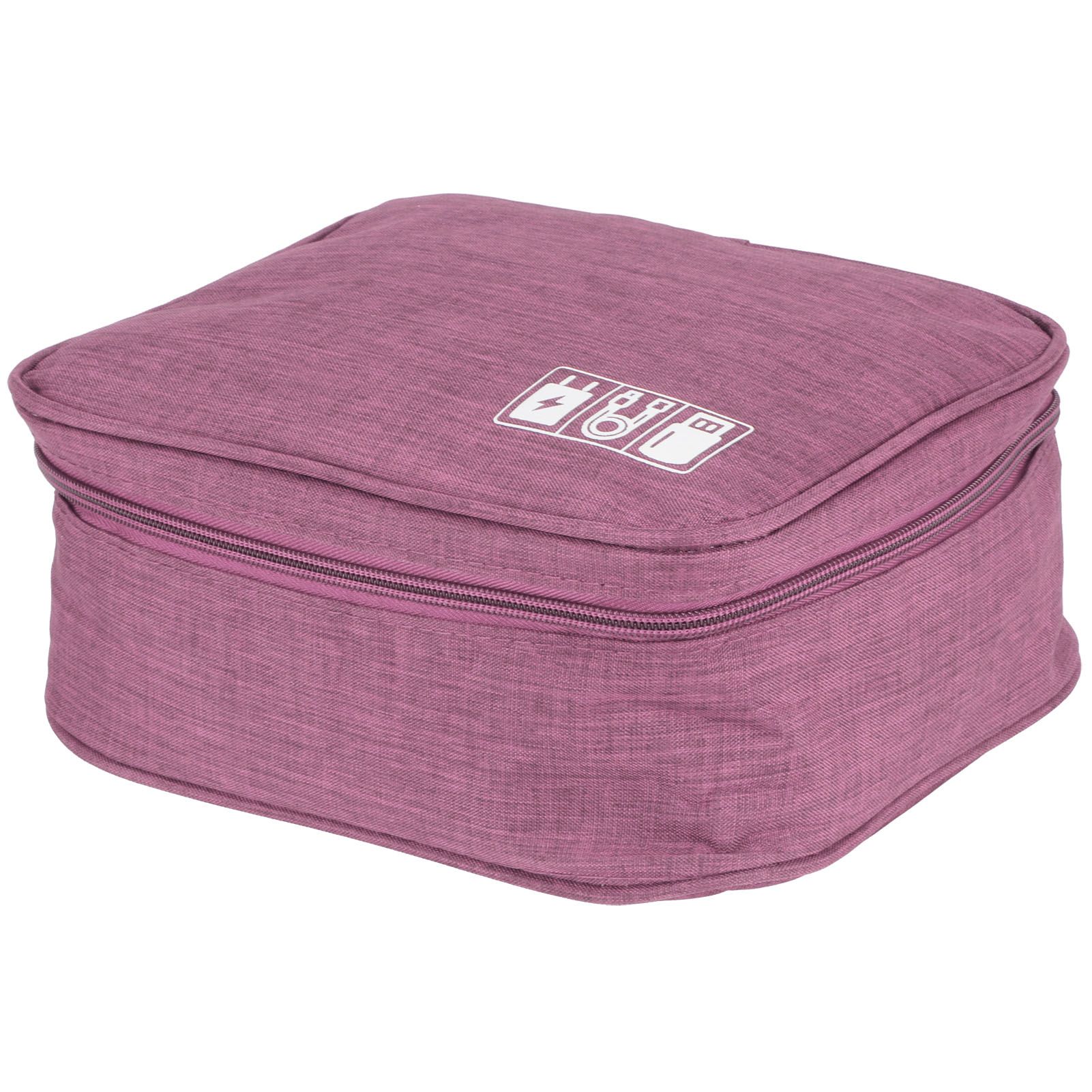 Multifunction Storage Bag Electronic Accessories Cable Cord USB Drive view 3