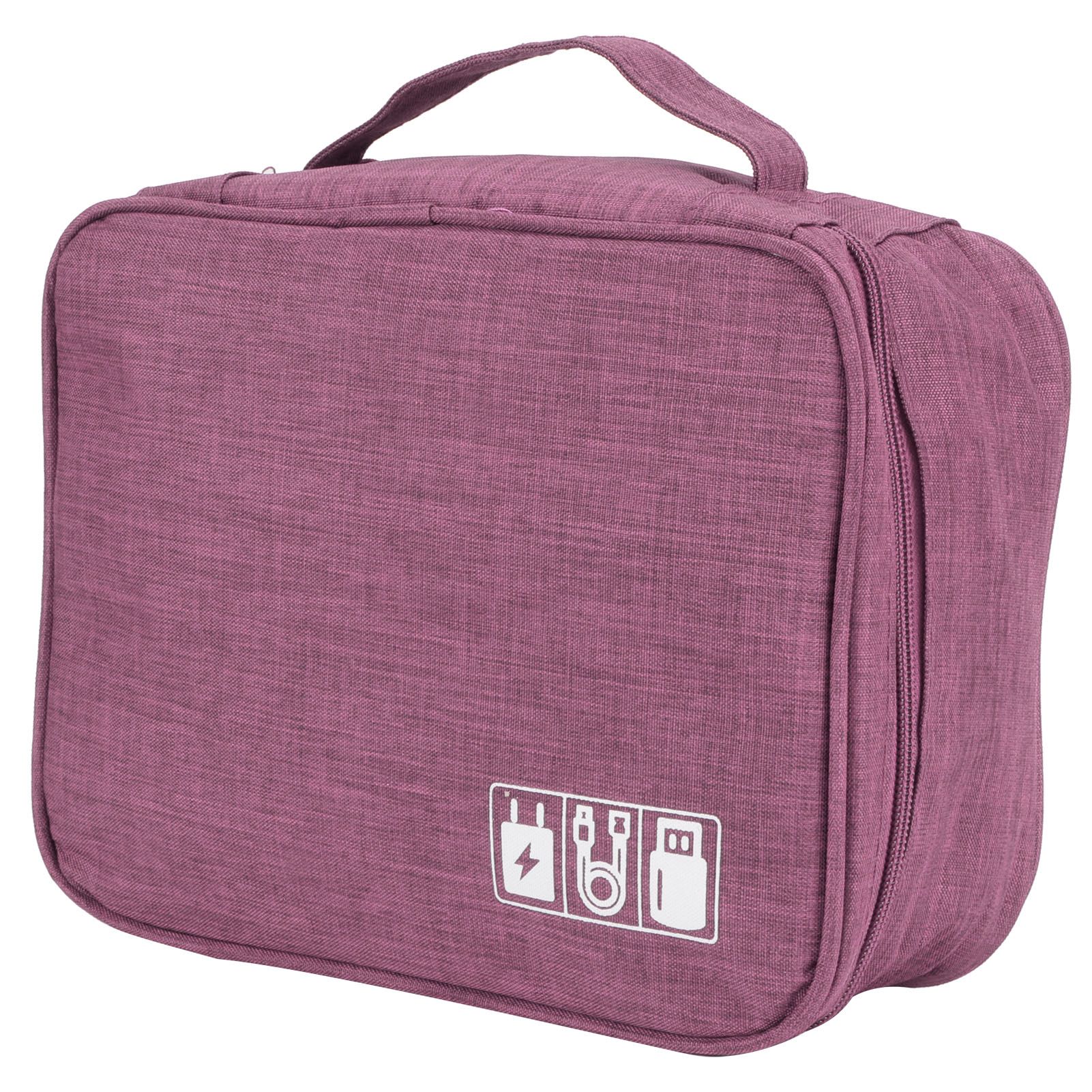 Multifunction Storage Bag Electronic Accessories Cable Cord USB Drive view 4