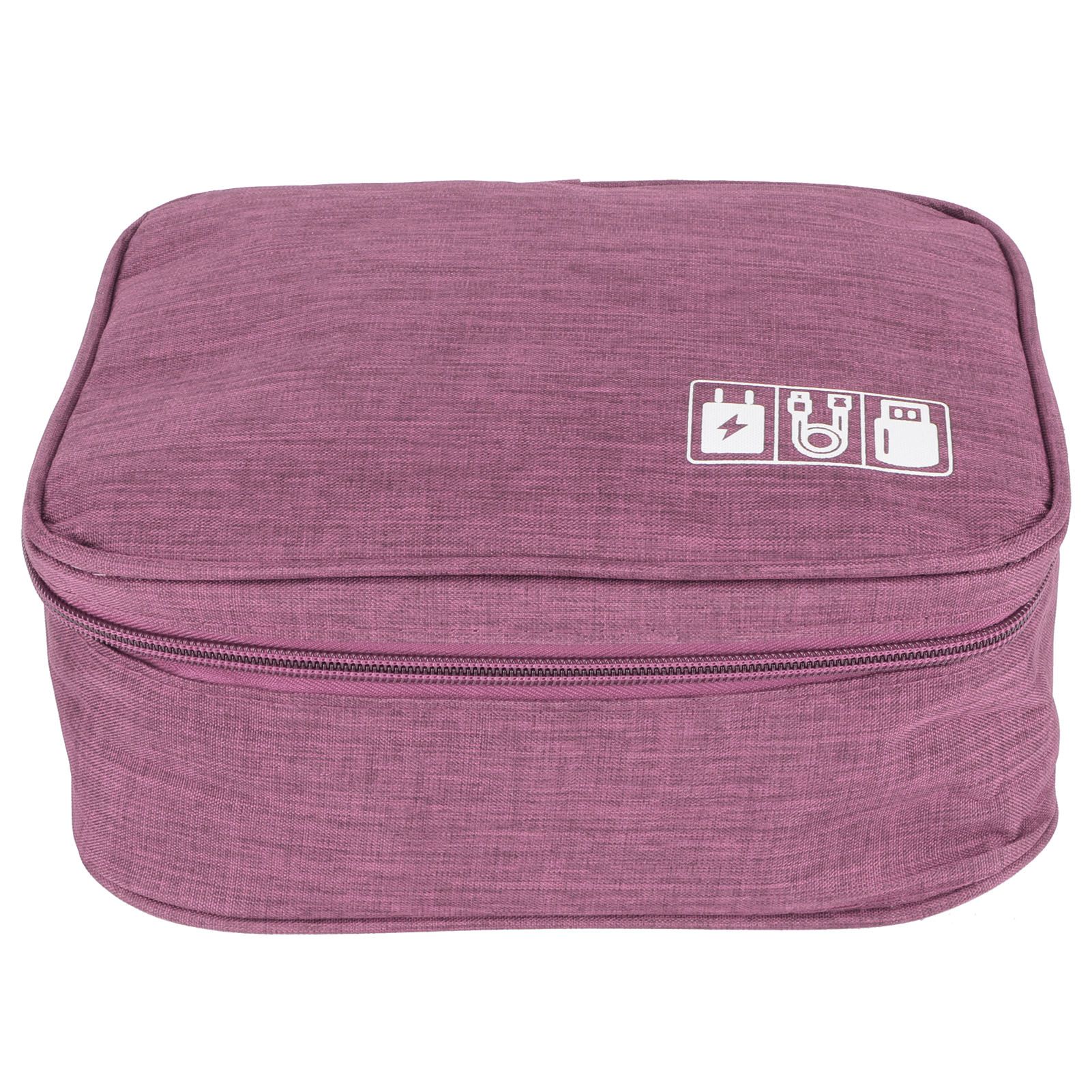Multifunction Storage Bag Electronic Accessories Cable Cord USB Drive view 6