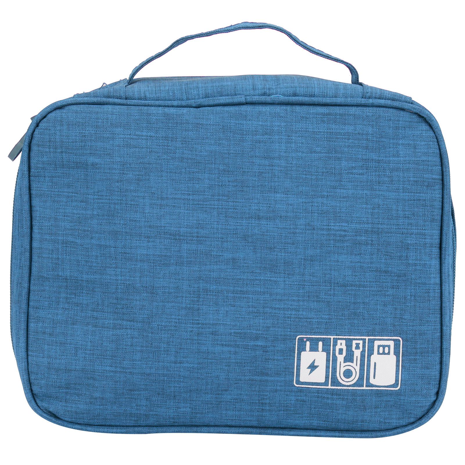 Multifunction Storage Bag Electronic Accessories Cable Cord USB Drive view 2