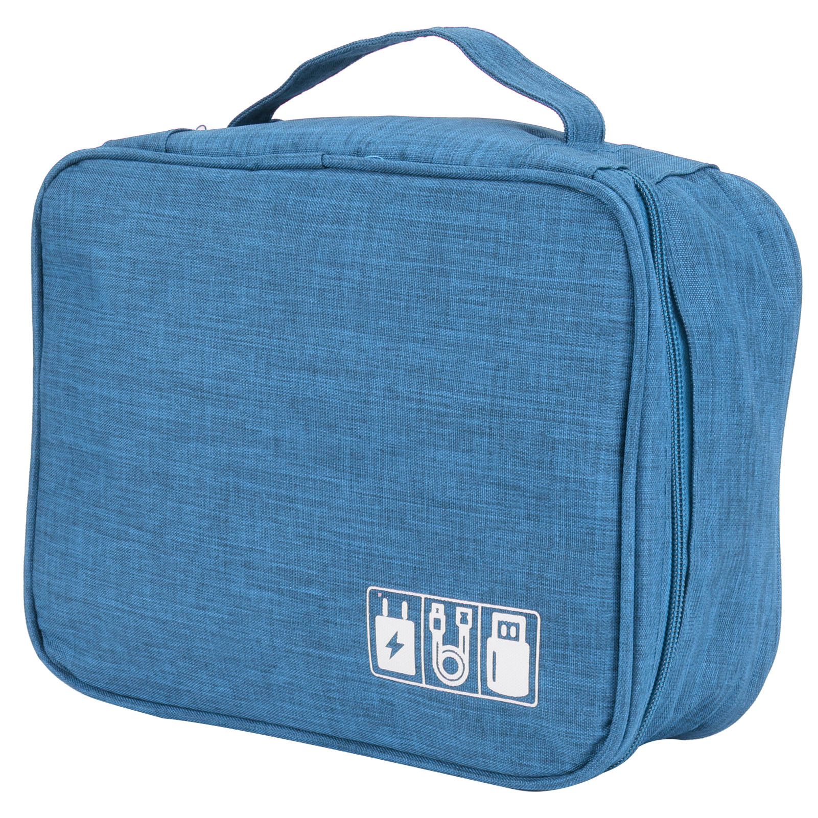 Multifunction Storage Bag Electronic Accessories Cable Cord USB Drive view 4