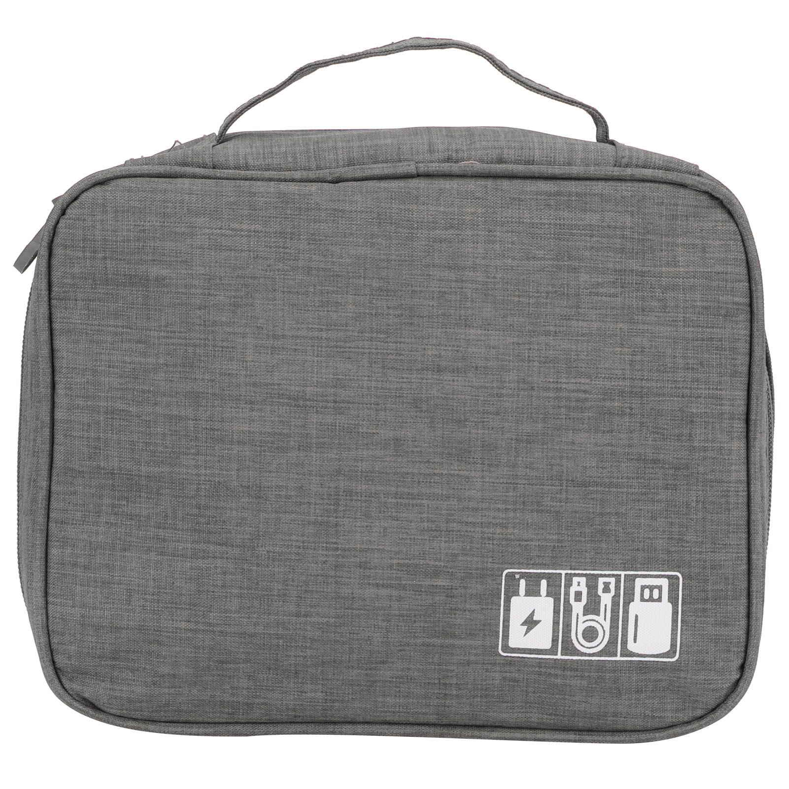 Multifunction Storage Bag Electronic Accessories Cable Cord USB Drive view 2