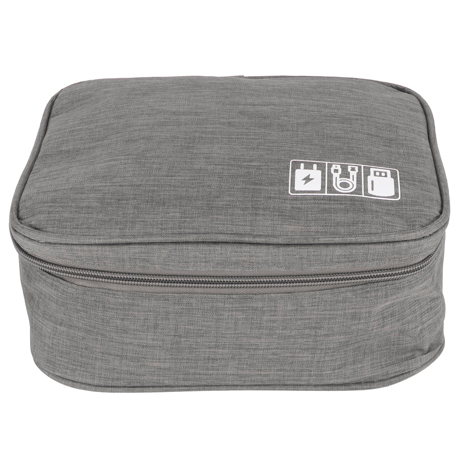 Multifunction Storage Bag Electronic Accessories Cable Cord USB Drive view 3