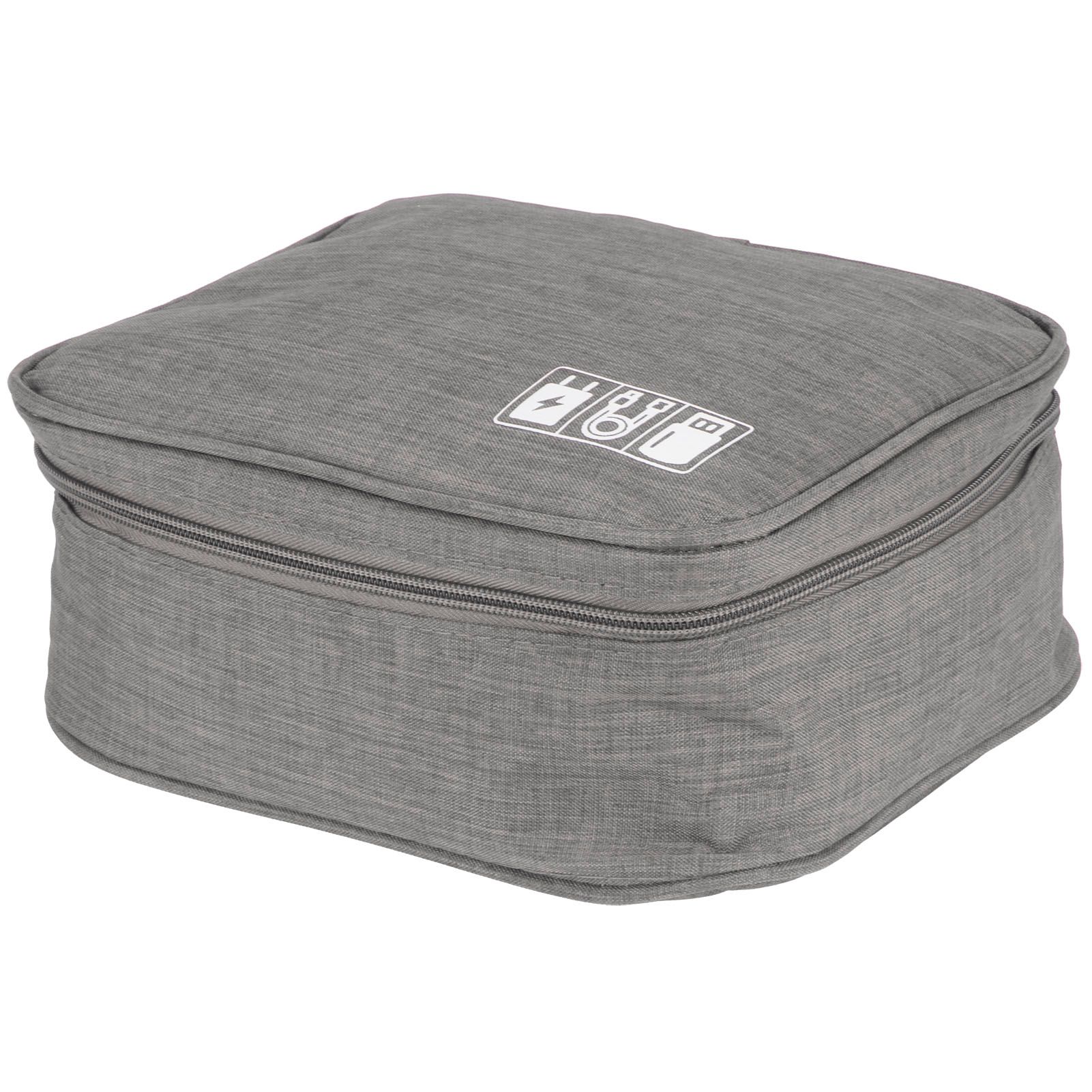 Multifunction Storage Bag Electronic Accessories Cable Cord USB Drive view 4
