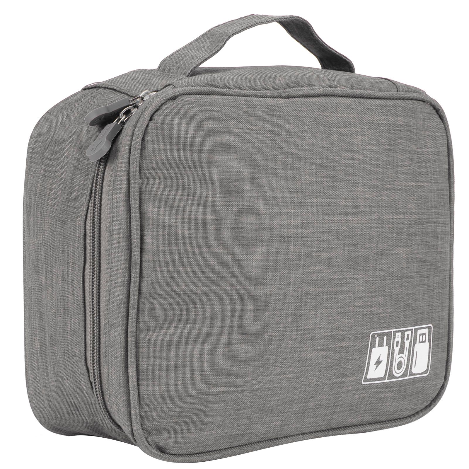 Multifunction Storage Bag Electronic Accessories Cable Cord USB Drive view 5