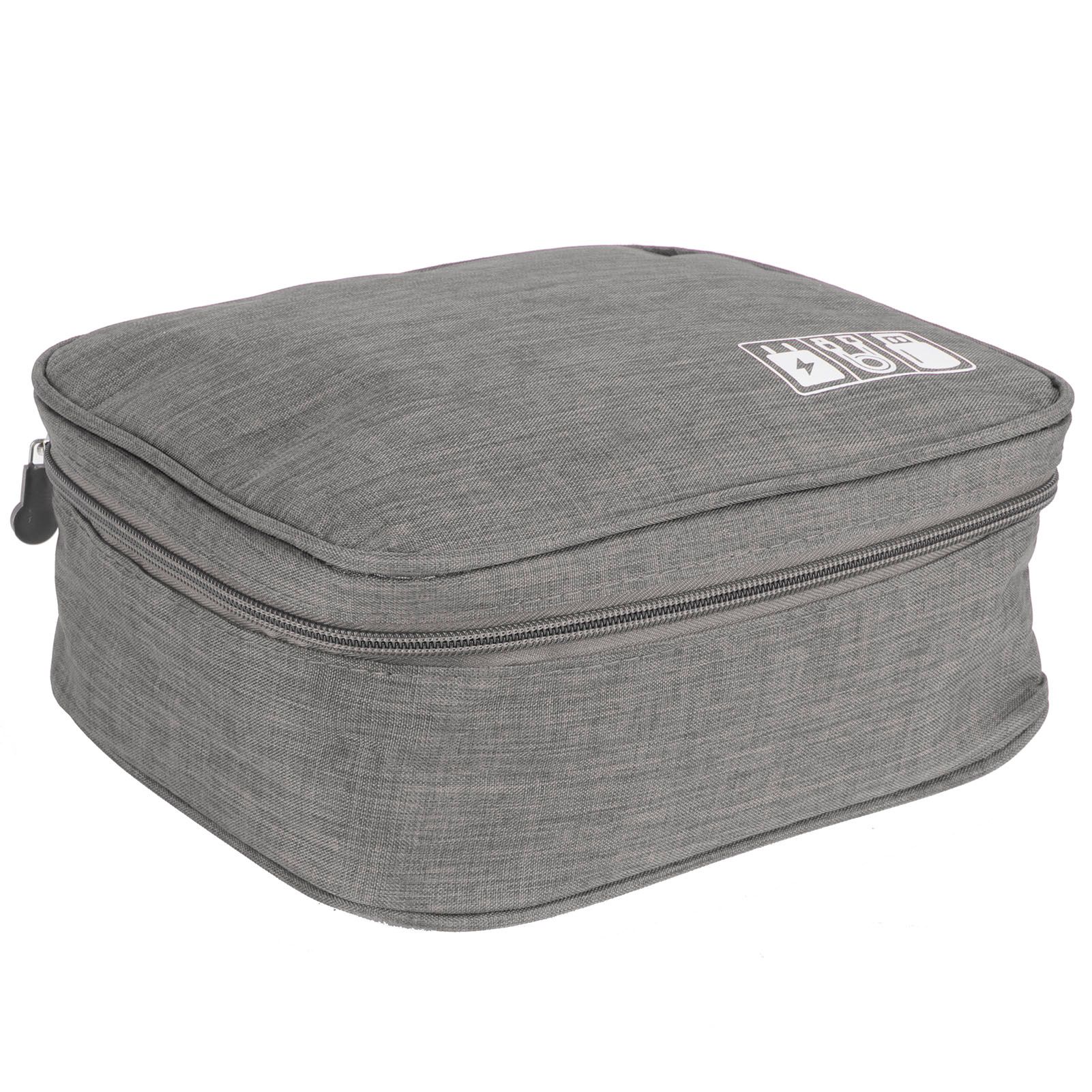 Multifunction Storage Bag Electronic Accessories Cable Cord USB Drive view 6