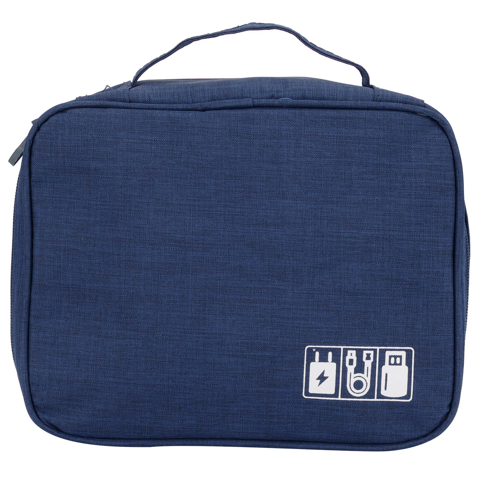 Multifunction Storage Bag Electronic Accessories Cable Cord USB Drive view 2