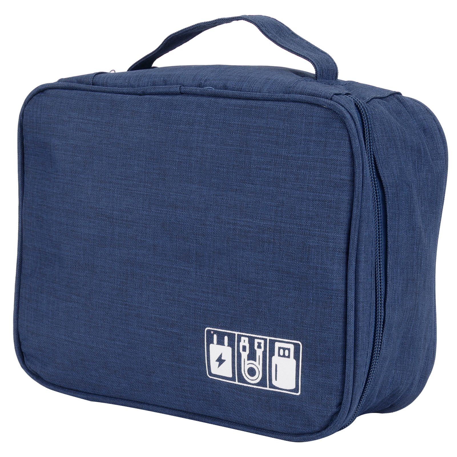 Multifunction Storage Bag Electronic Accessories Cable Cord USB Drive view 5
