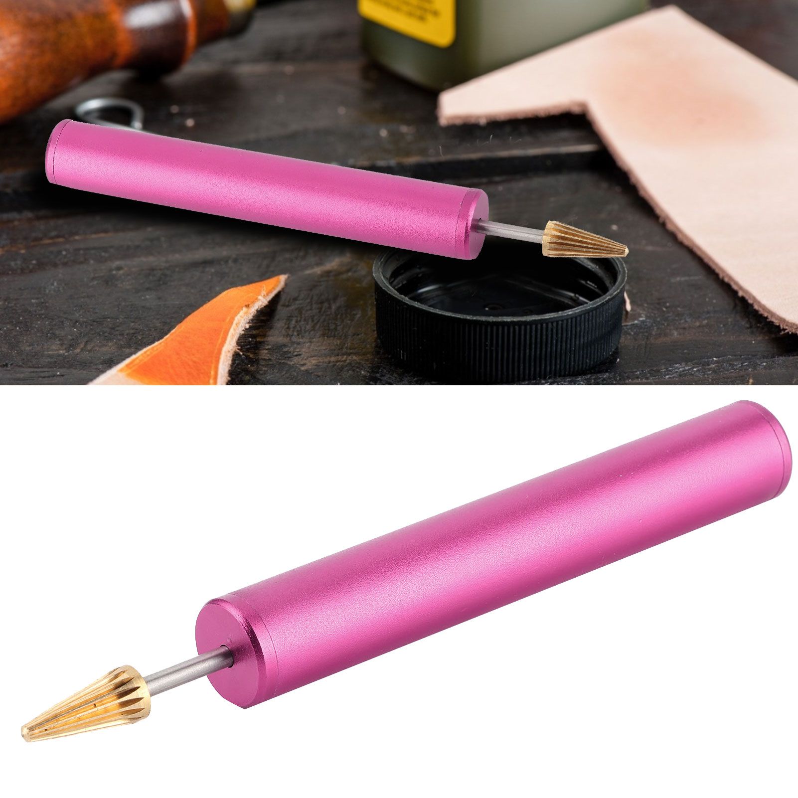 Leather Edge Dye Pen Applicator Paint Roller Edge Printing Tool for Leather view 9