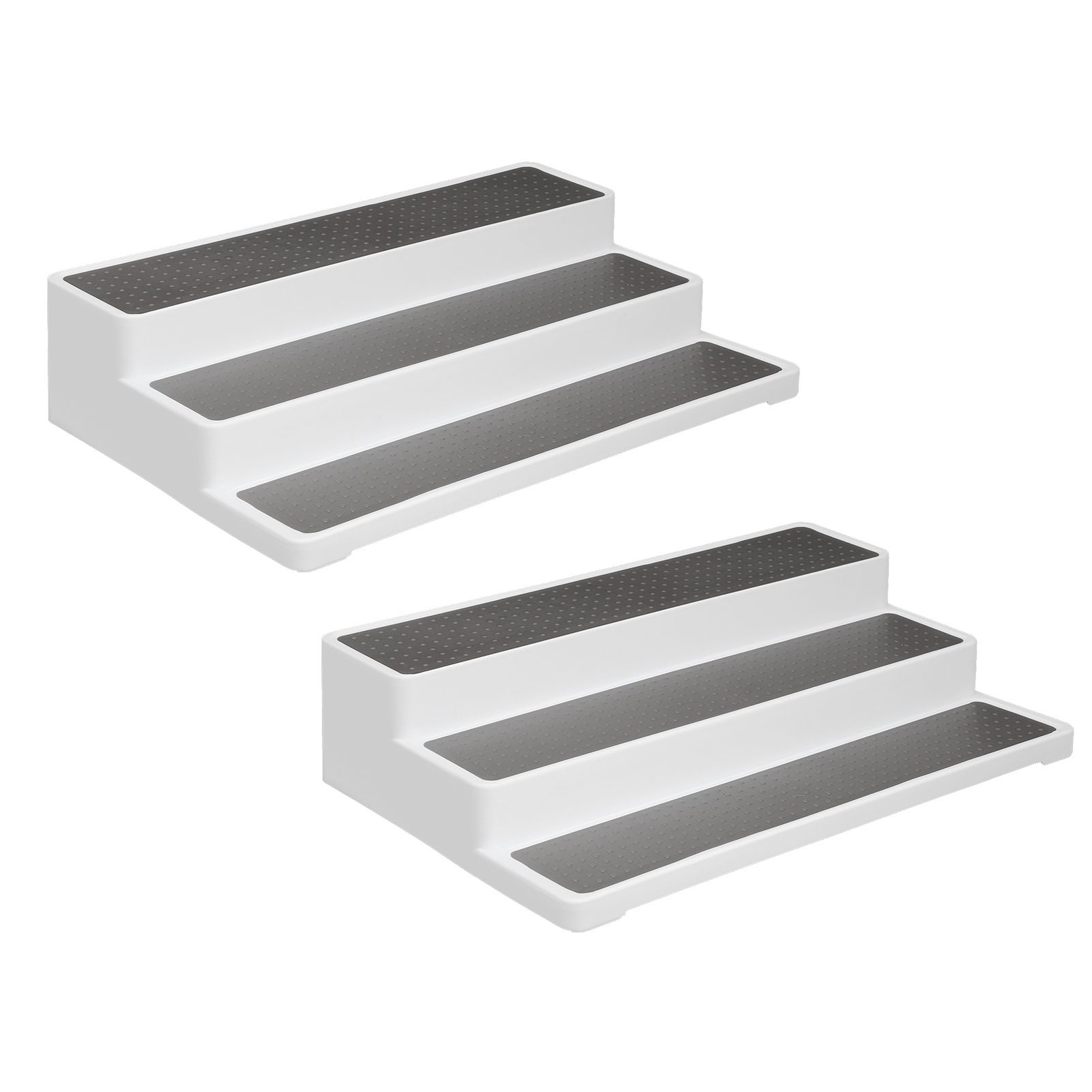 2PCS 3 Tier Spice Rack Step Shelf Organizer Stand Kitchen Countertop Holder view 4
