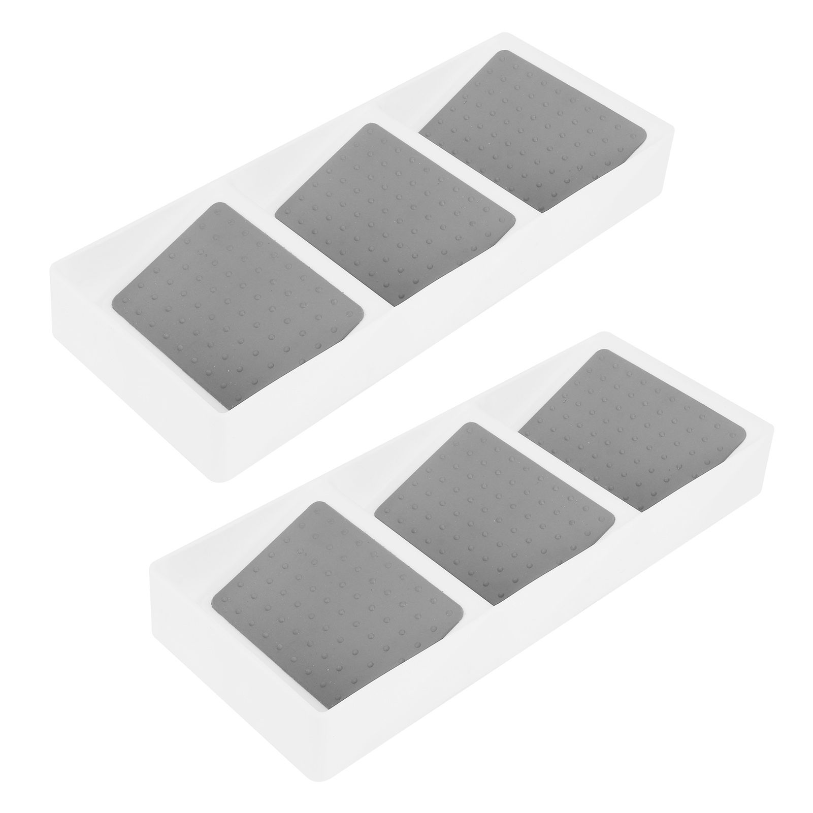 2PCS Drawer Organizer 3-Tier Spice Medicine Bottle Rack Tray Drawer Box for view 3