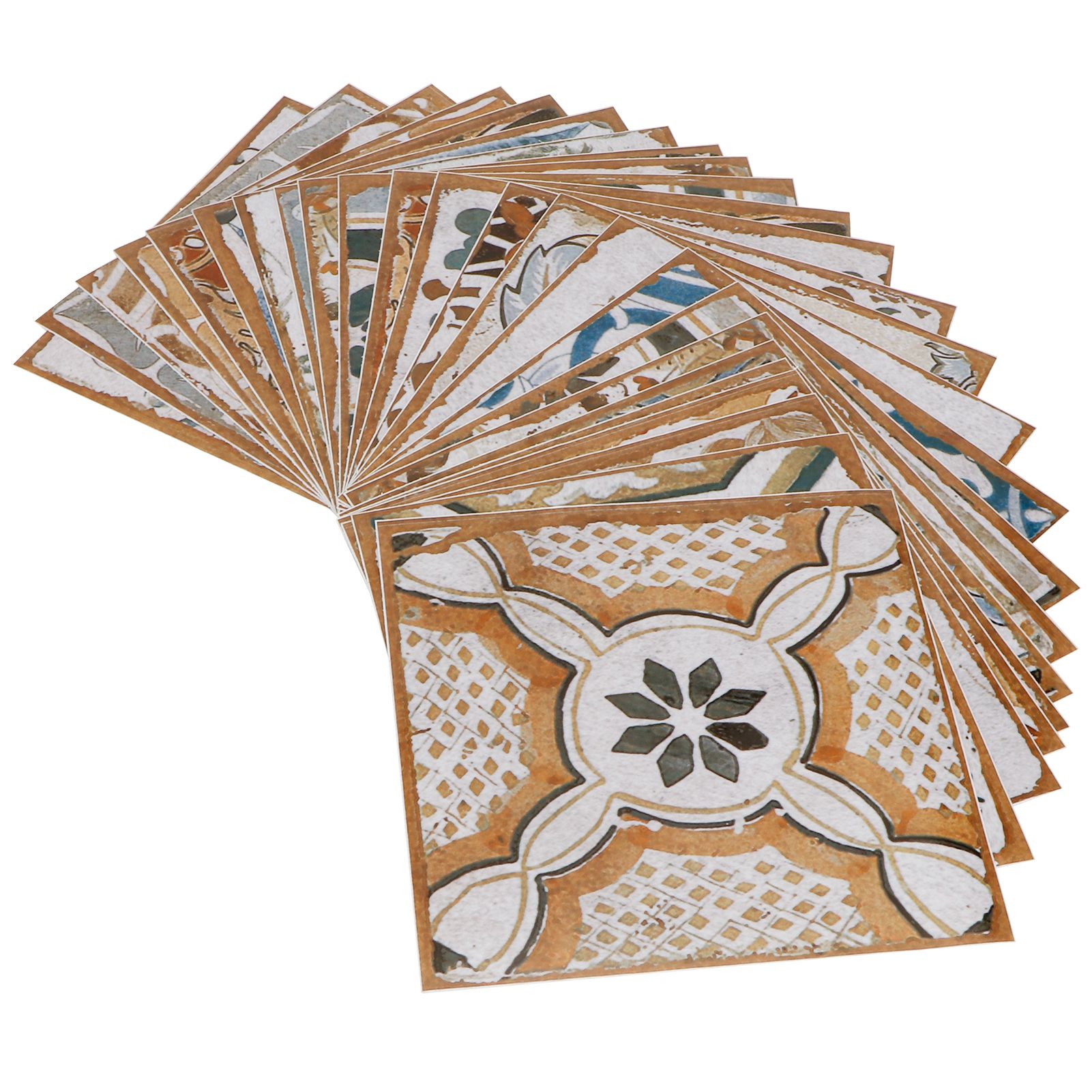 24Pcs Wall Sticker Home Decorative Self Adhesive Tile Sticker Decal DIY view 4