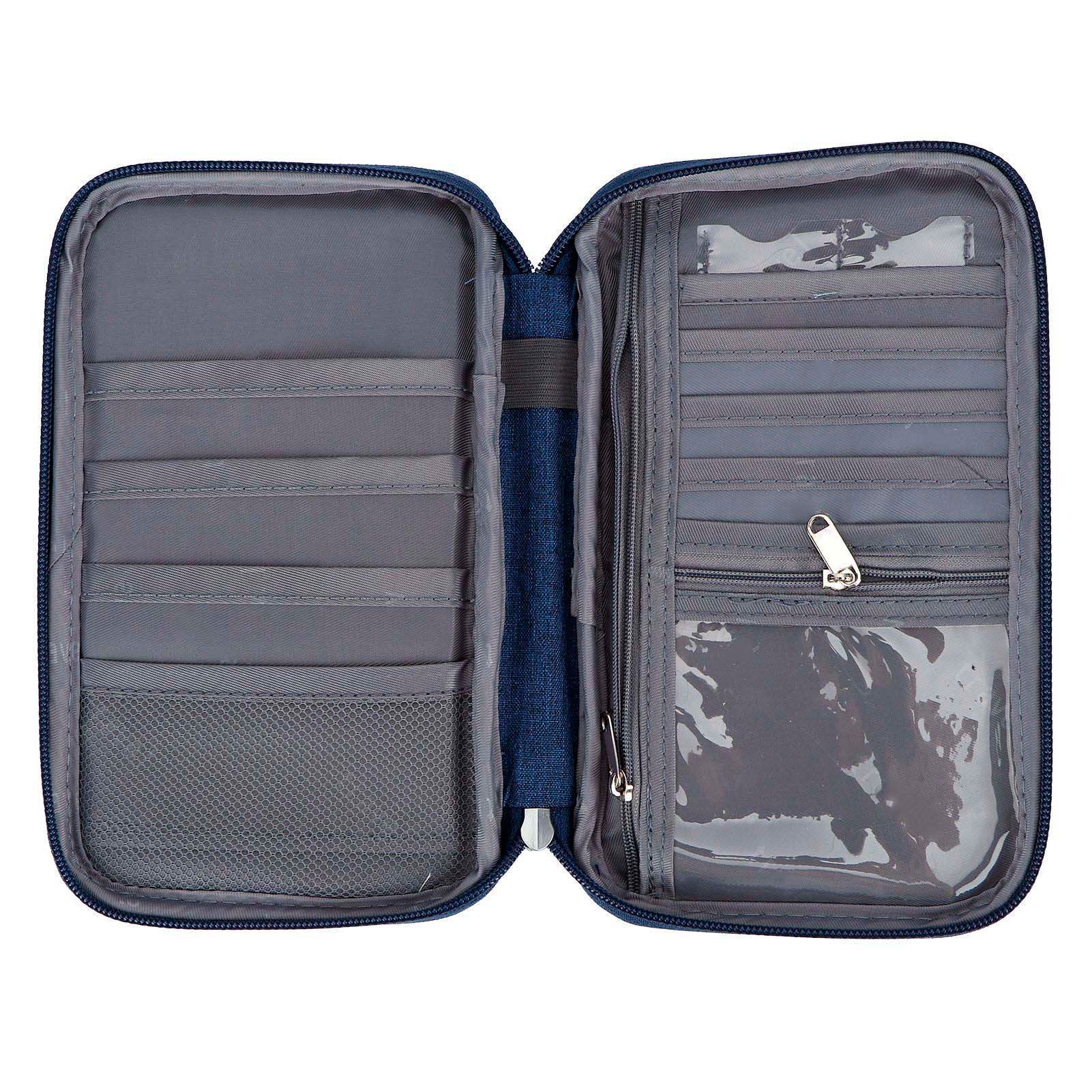 Passport Wallet Waterproof Dustproof Travel Passport Holder Credit Card view 5