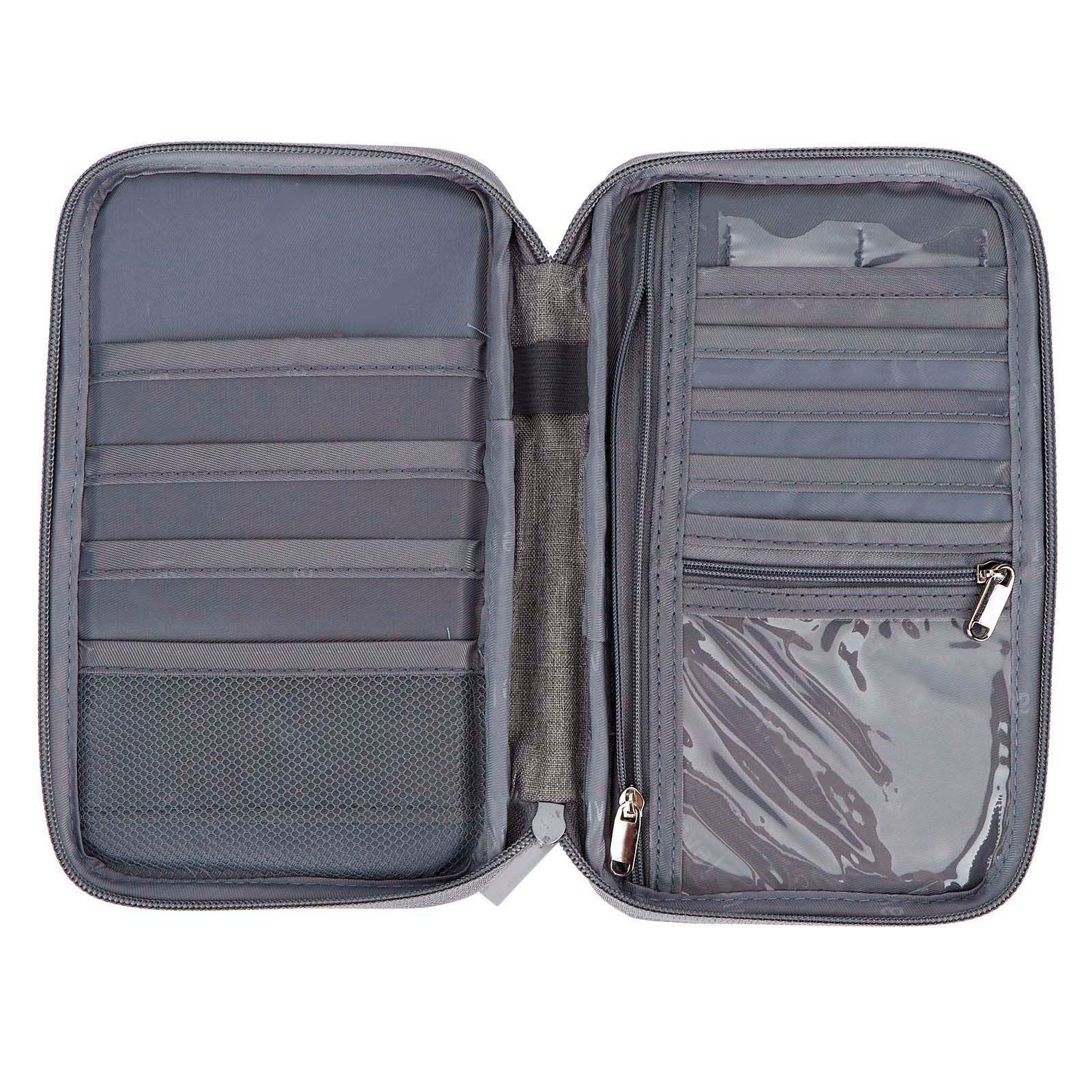 Passport Wallet Waterproof Dustproof Travel Passport Holder Credit Card view 5
