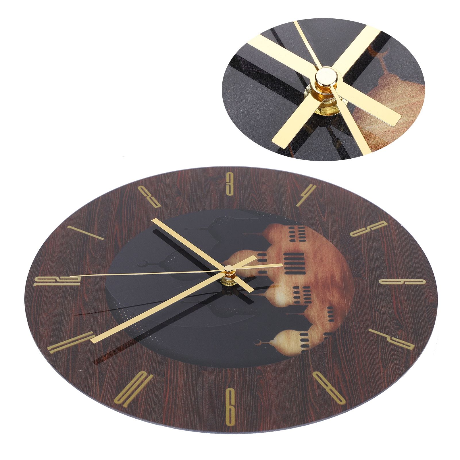 Wall Clock Stereoscopic Acrylic Clock Bedroom Living Room Decorative view 3