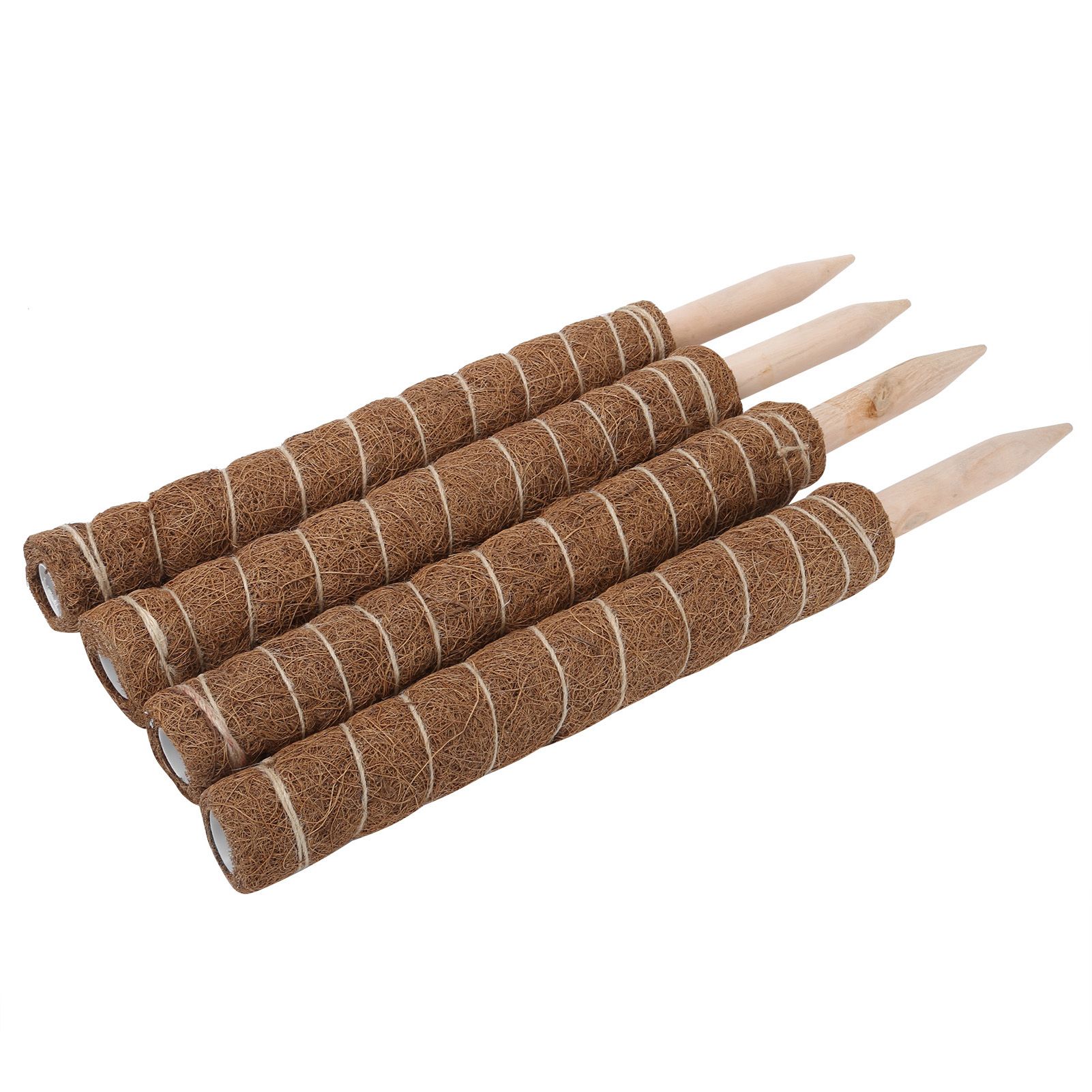 4PCS 45CM Coir Totem Pole Moss Stick Plant Climbing Support for Indoor Plant view 6