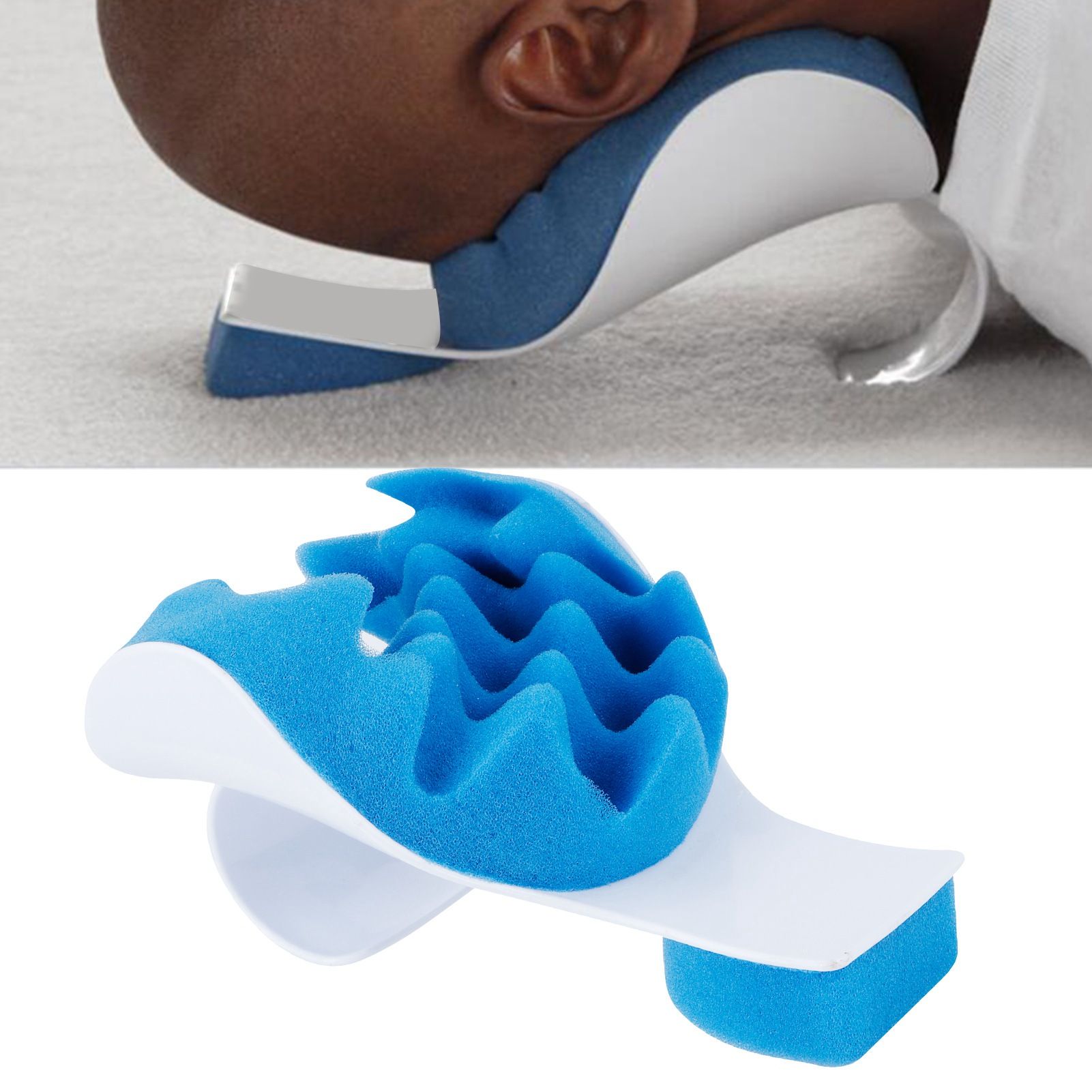 Neck Massager Support Travel Massage Relief Pillow Neck Shoulder Muscle view 9