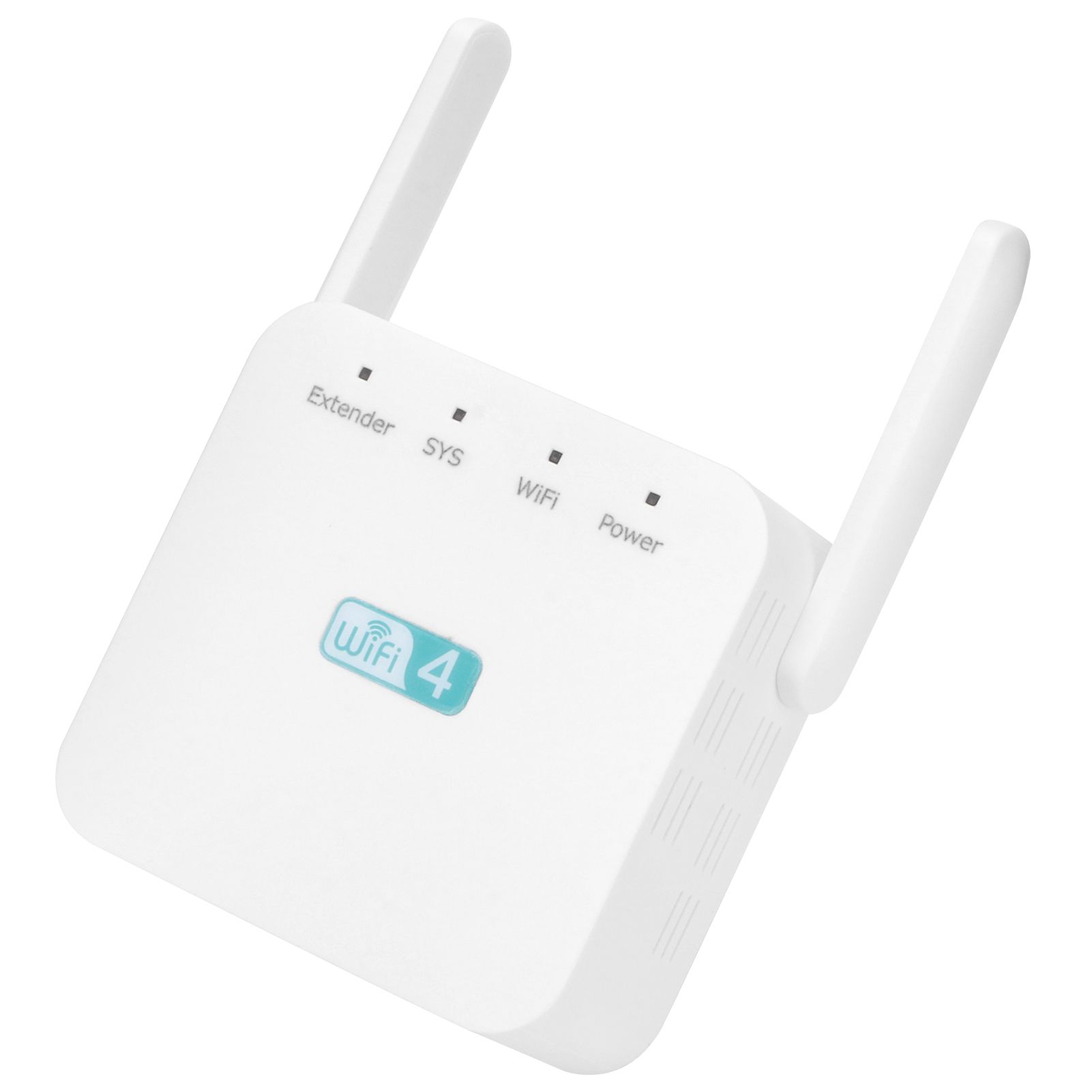 300M Repeater with Double Antenna Signal Amplifier Range Extender White view 4