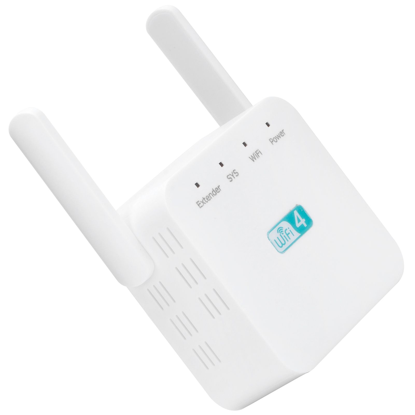 300M Repeater with Double Antenna Signal Amplifier Range Extender White view 7