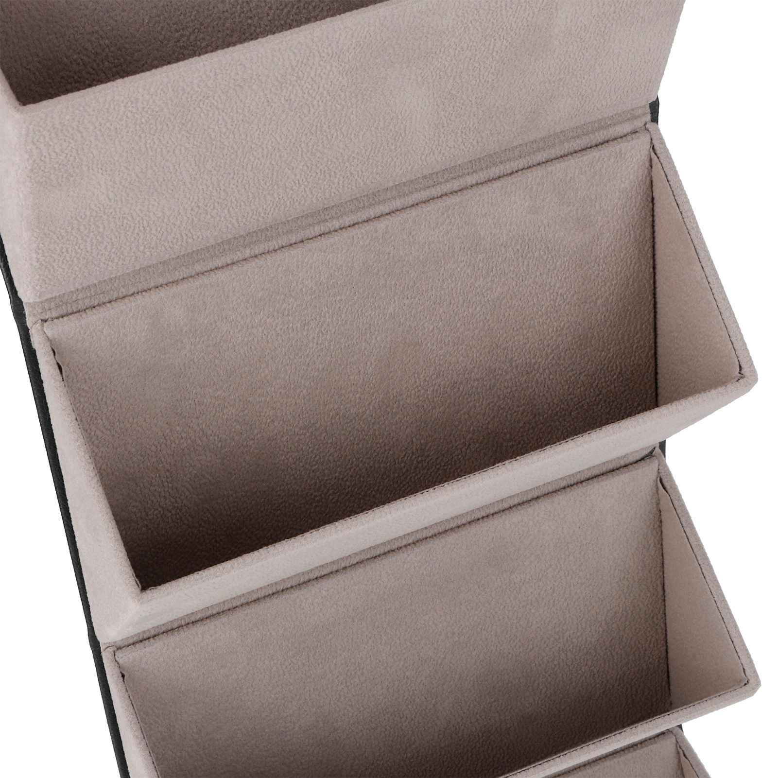 4‑Slot Travel Sunglasses Organizer Collector Eyeglasses Storage Case Box view 12