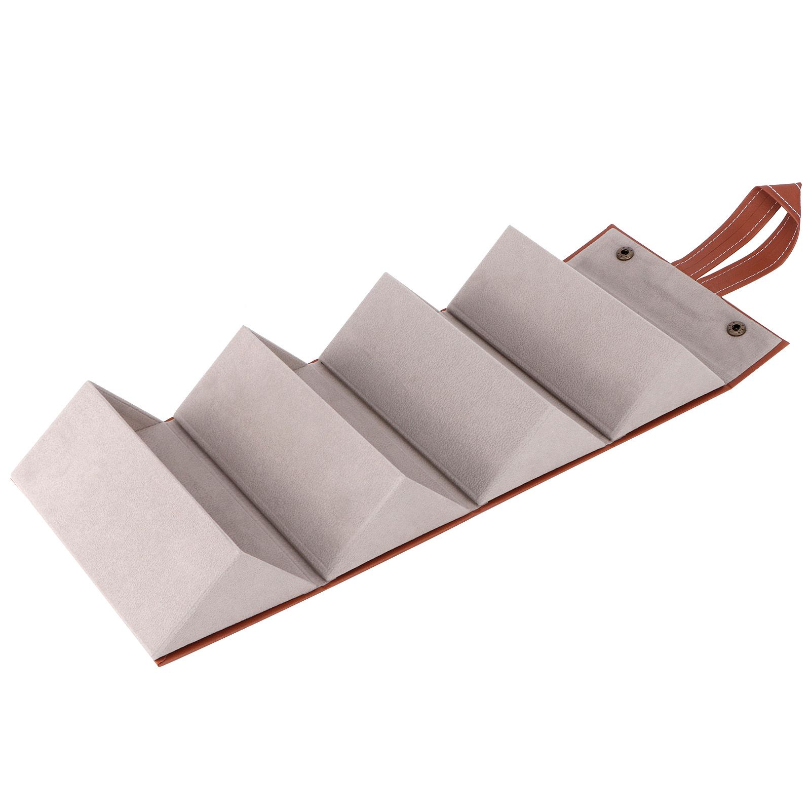 4‑Slot Travel Sunglasses Organizer Collector Eyeglasses Storage Case Box