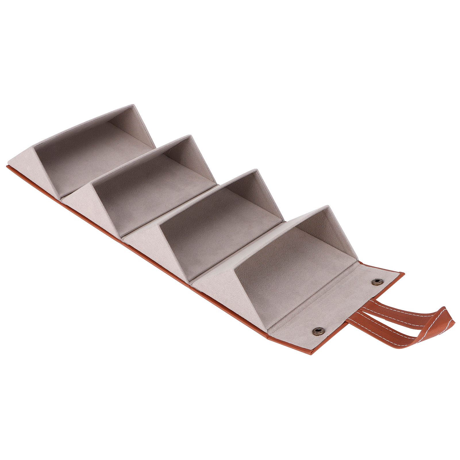 4‑Slot Travel Sunglasses Organizer Collector Eyeglasses Storage Case Box view 3