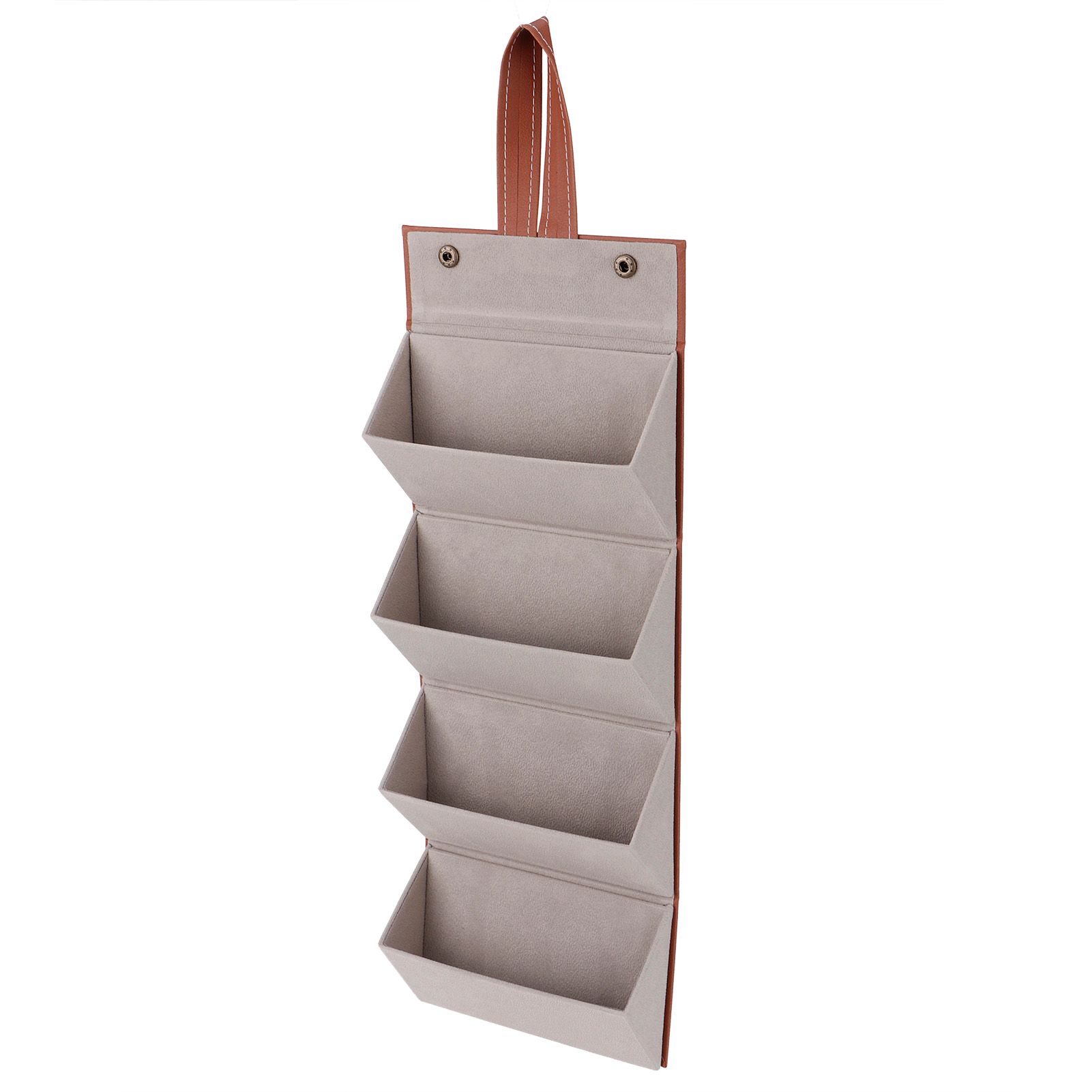 4‑Slot Travel Sunglasses Organizer Collector Eyeglasses Storage Case Box view 4