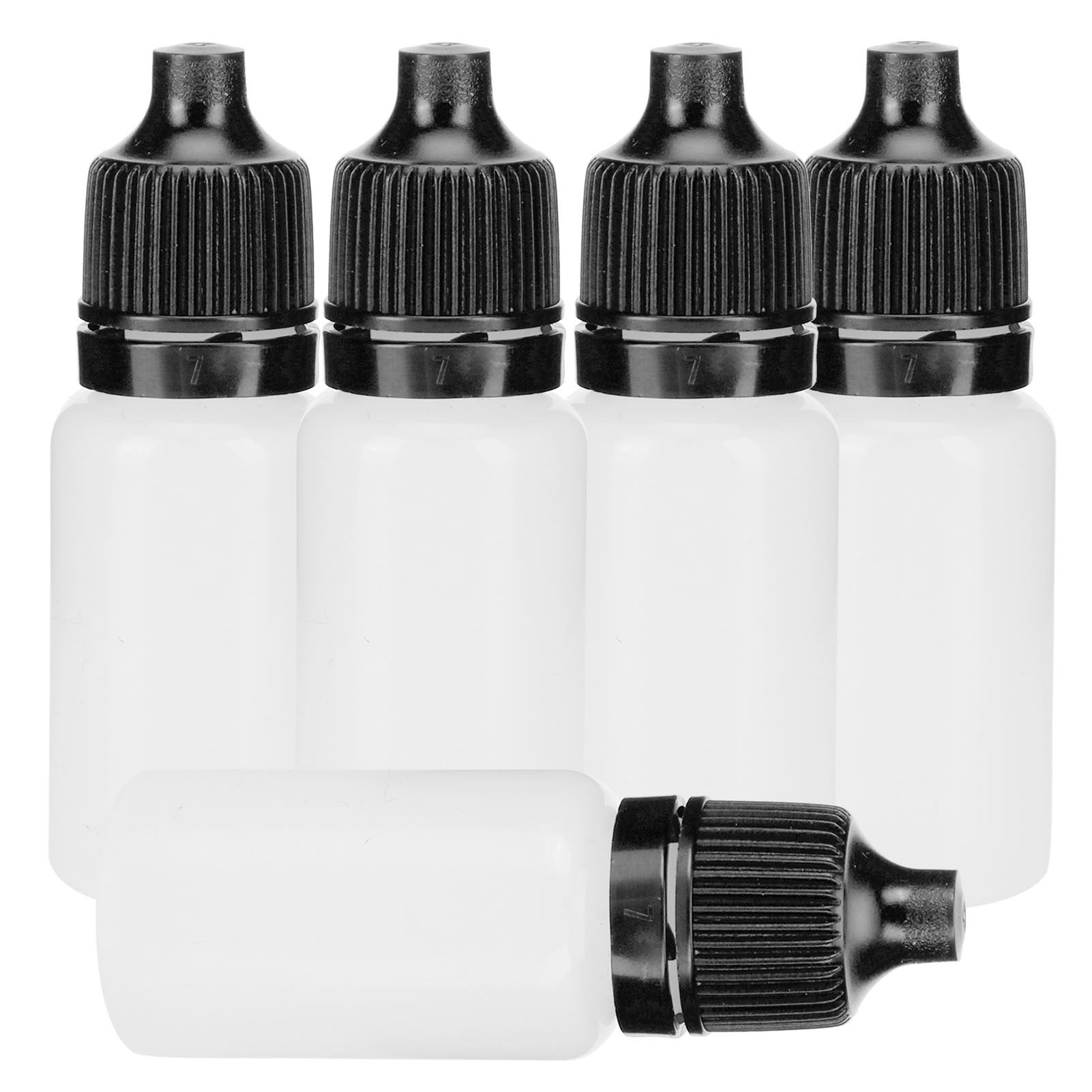 50Pcs 5ml Empty Dropper Bottles Squeezable Eye Liquid Bottle Container with view 5