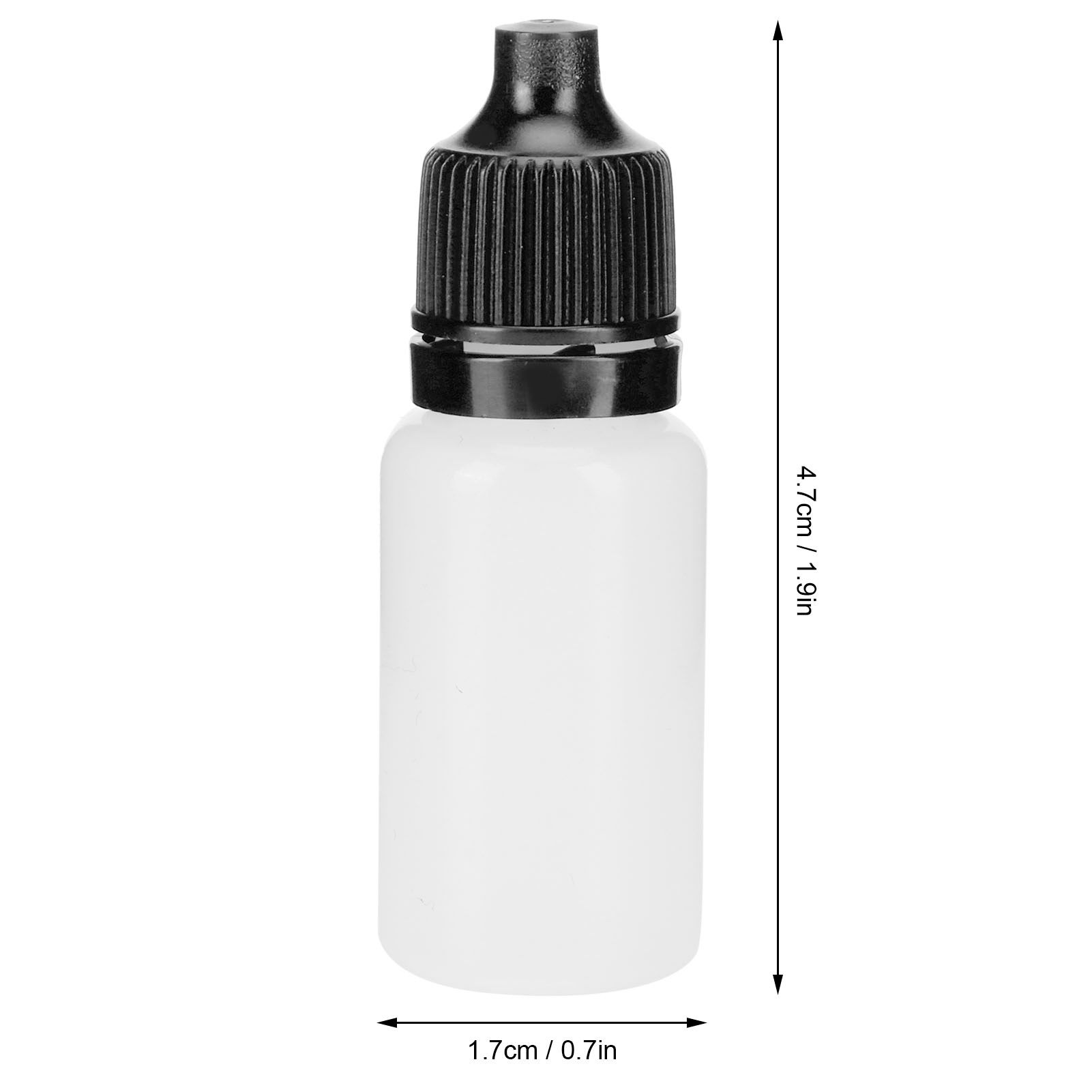50Pcs 5ml Empty Dropper Bottles Squeezable Eye Liquid Bottle Container with view 11