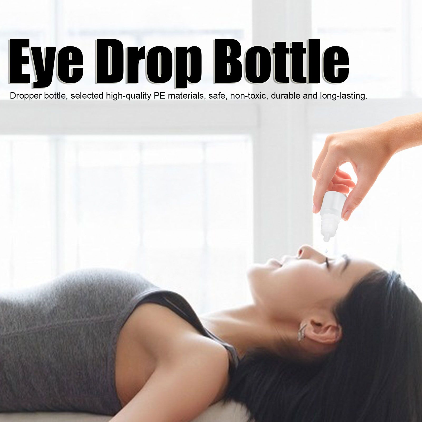 50Pcs 5ml Empty Dropper Bottles Squeezable Eye Liquid Bottle Container with view 12