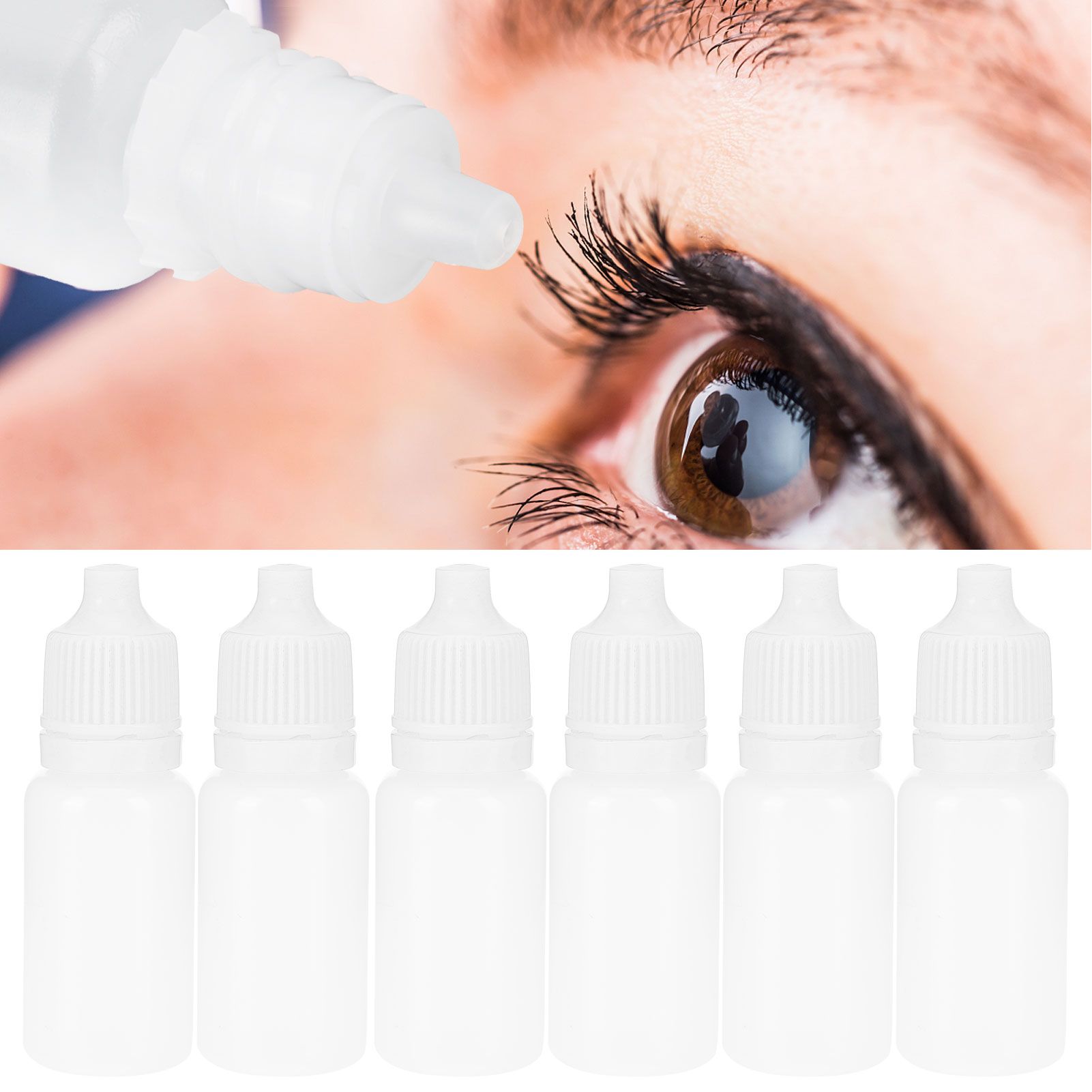 50Pcs 5ml Empty Dropper Bottles Squeezable Eye Liquid Bottle Container with view 10