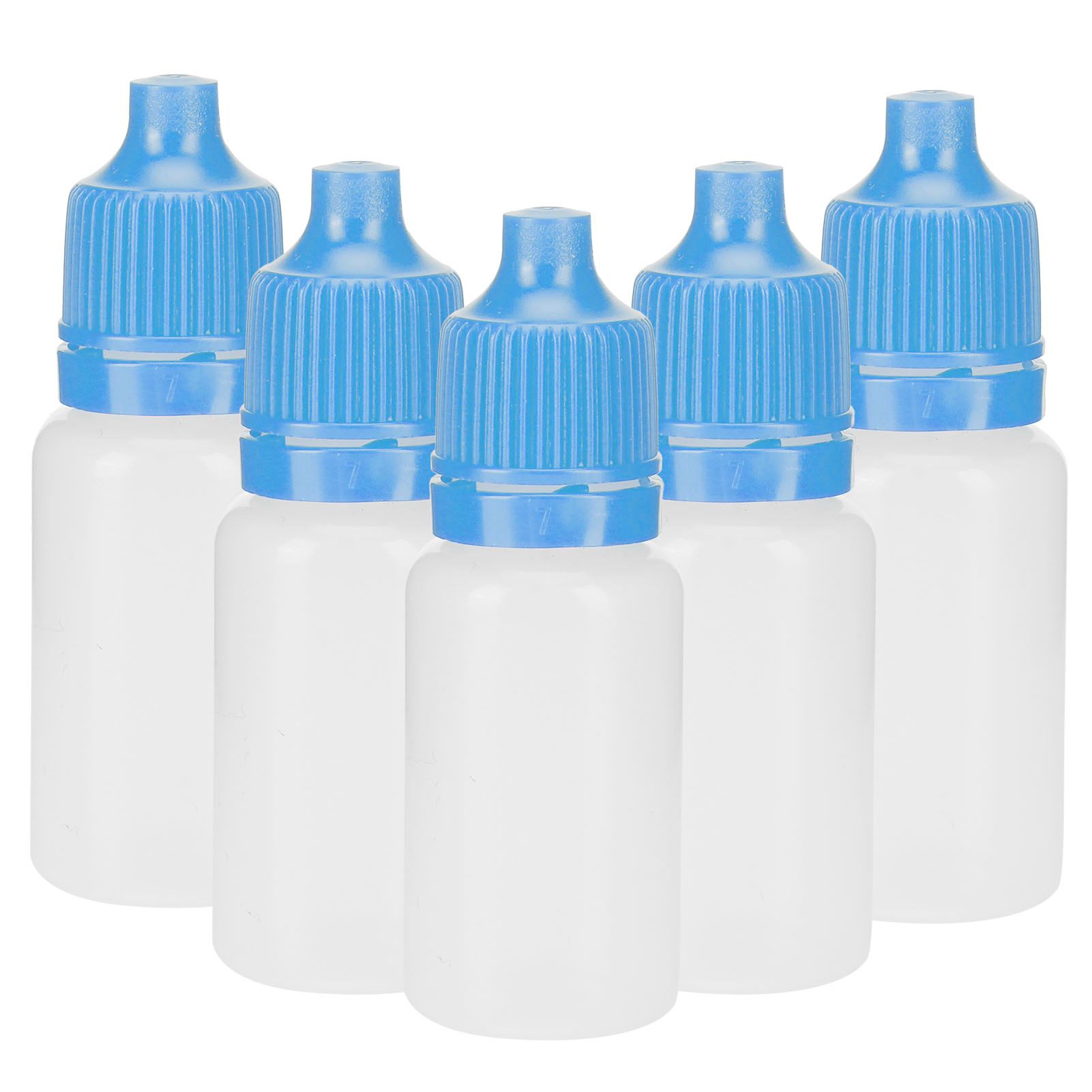 50Pcs 5ml Empty Dropper Bottles Squeezable Eye Liquid Bottle Container with view 3
