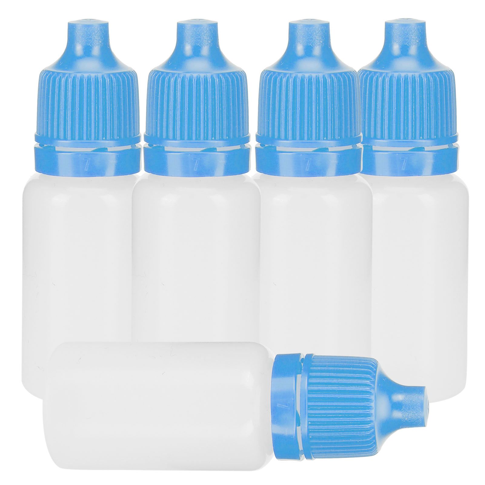 50Pcs 5ml Empty Dropper Bottles Squeezable Eye Liquid Bottle Container with view 6