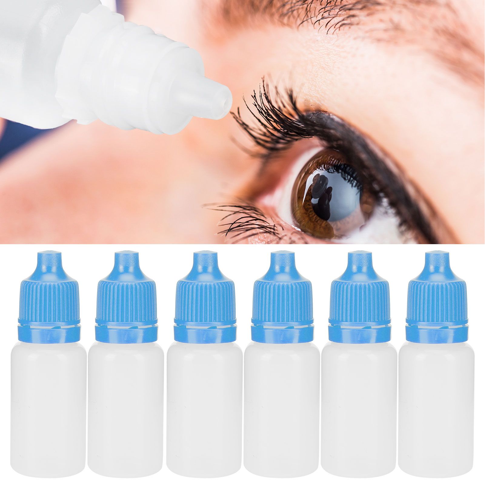 50Pcs 5ml Empty Dropper Bottles Squeezable Eye Liquid Bottle Container with view 10