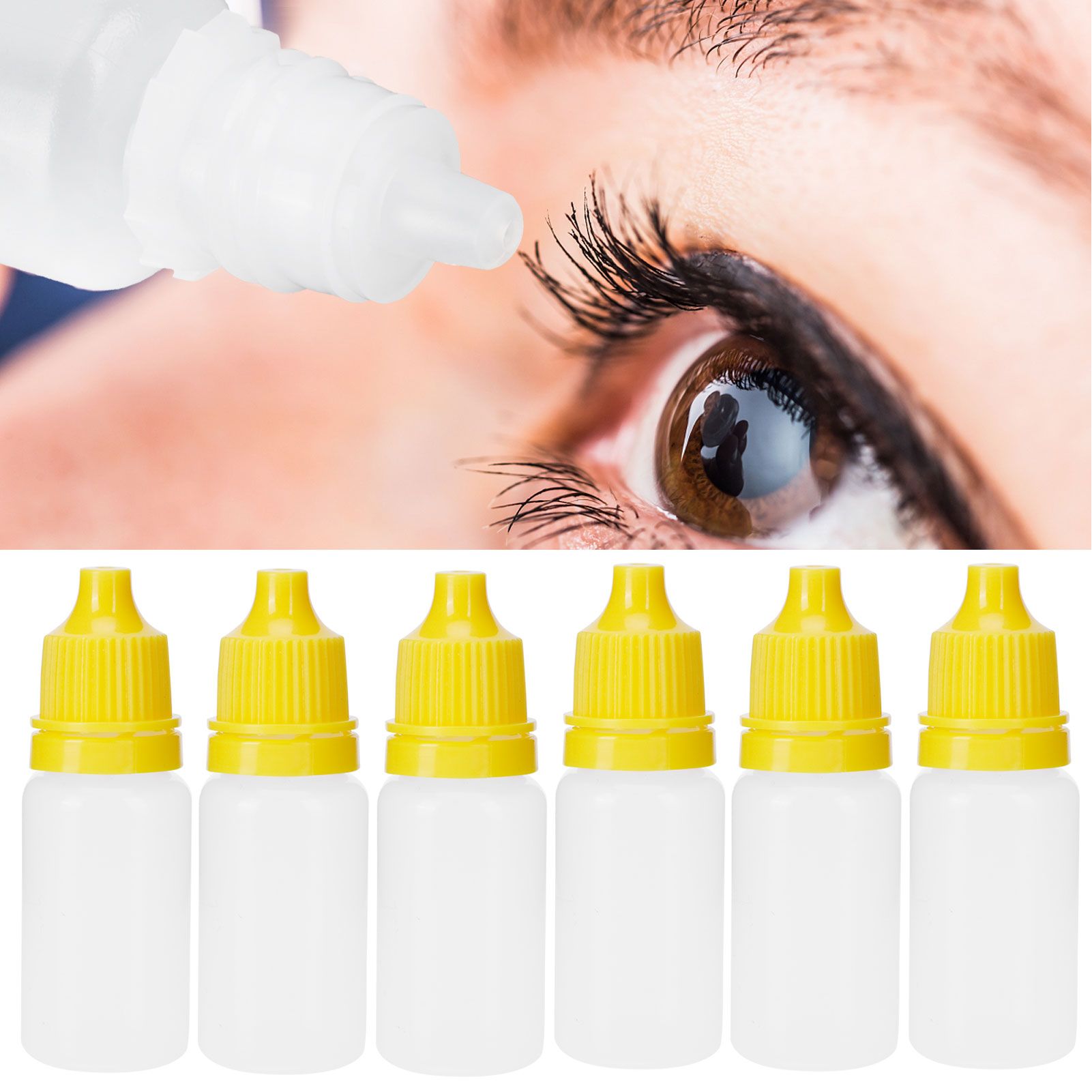 50Pcs 5ml Empty Dropper Bottles Squeezable Eye Liquid Bottle Container with view 11