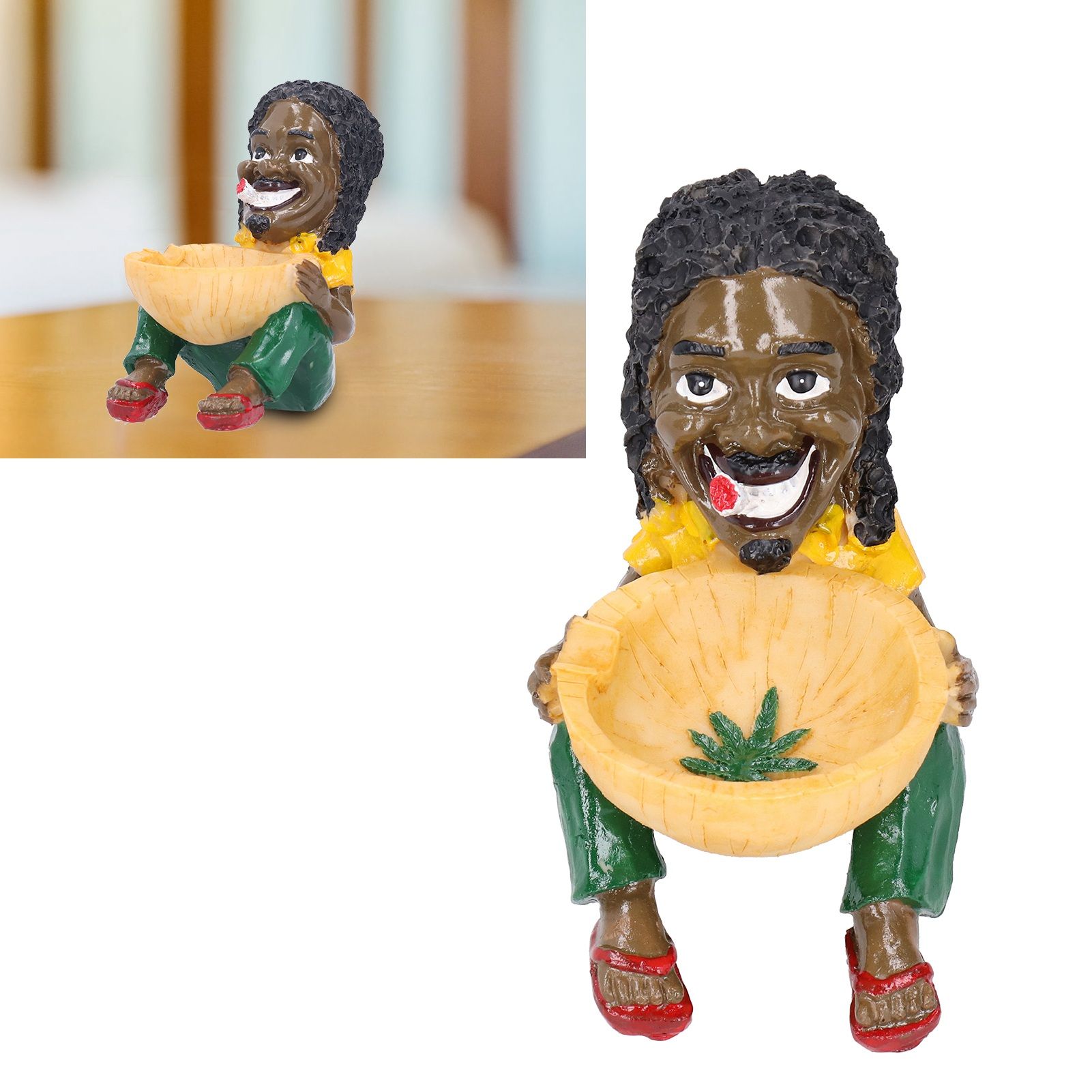 Resin Ashtray Cigarette Holder Cup Home Smoking Accessories Funny Decoration view 10