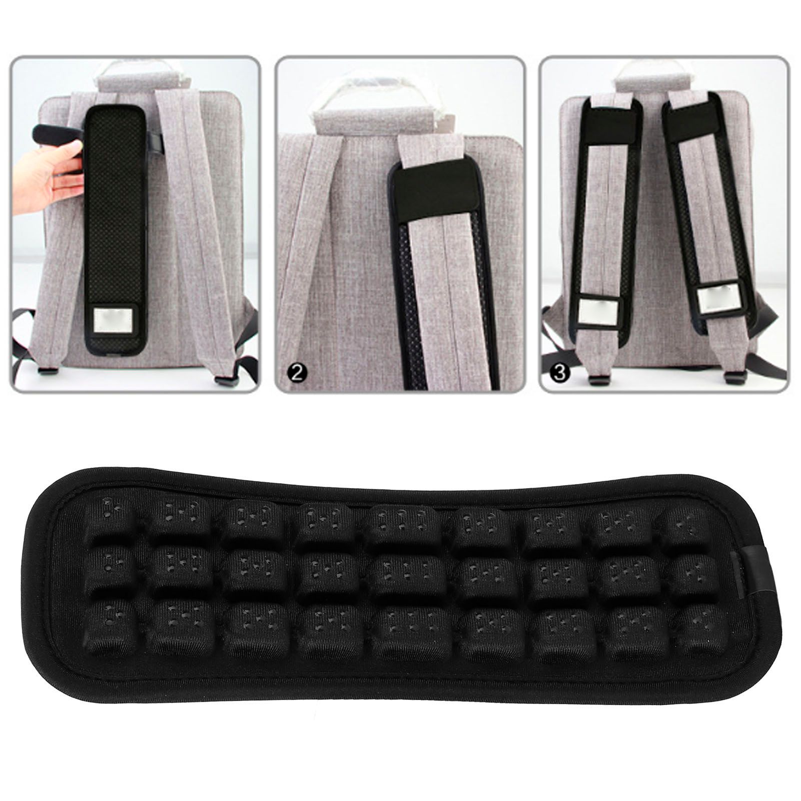 Infrared Padded Cushion for Shoulder Strap Anti Gravity Decompression Belt Pad view 10